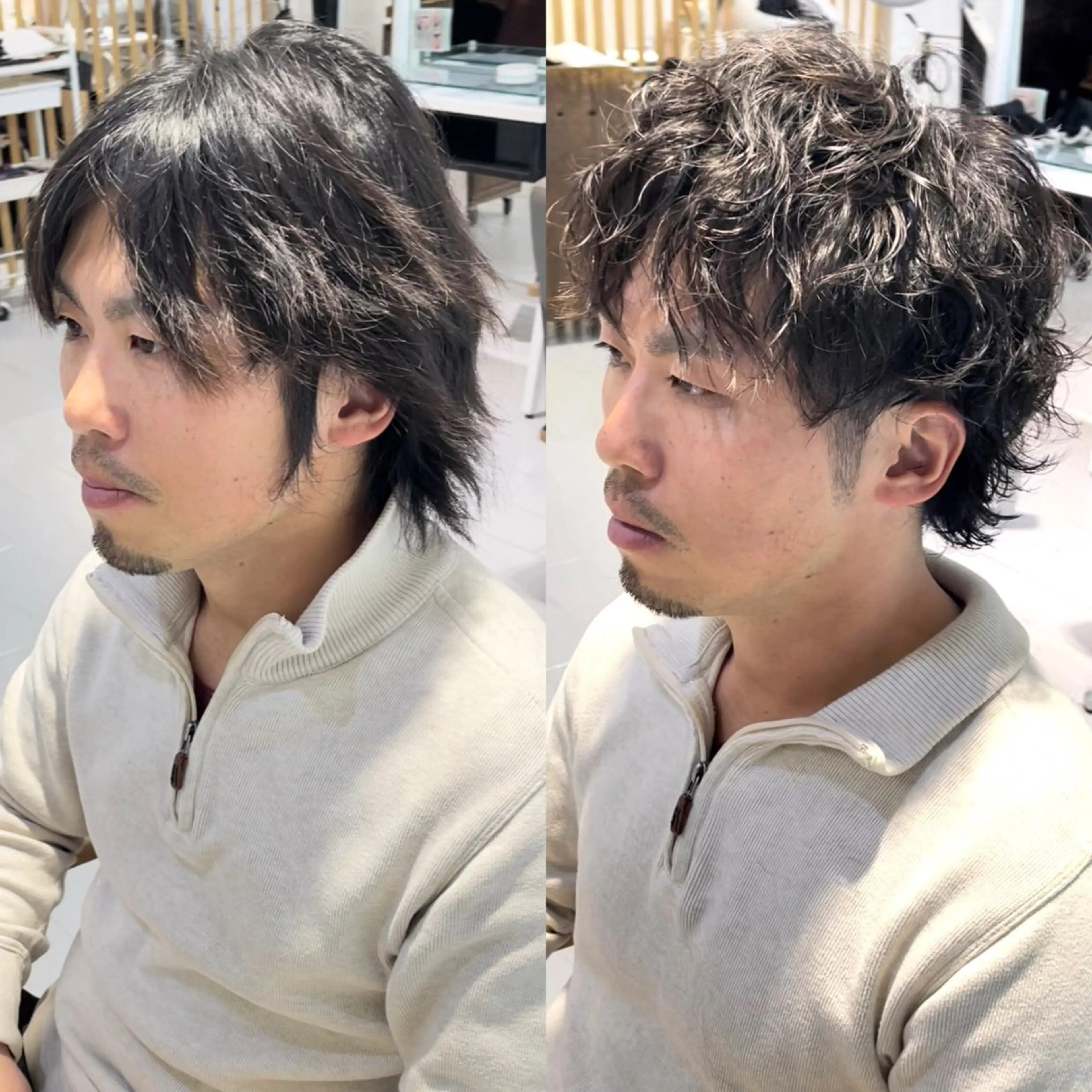 パーマ メンズ カット パーマ mensパーマ. .takaのヘアスタイル