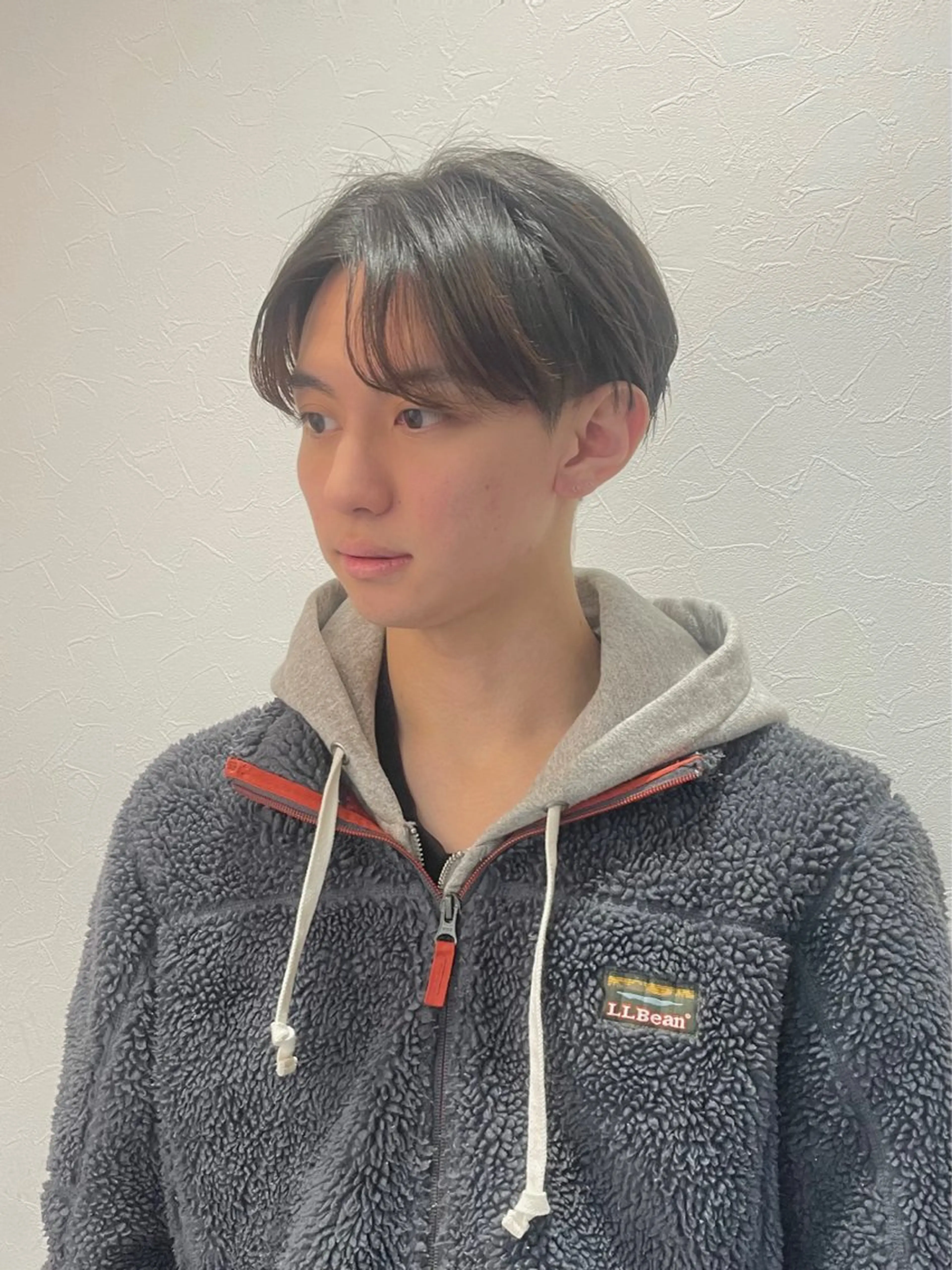 メンズ センターパート 学生（メンズ向け） カット 1/17当日予約可✨ 似合わせレイヤー矢作のヘアスタイル