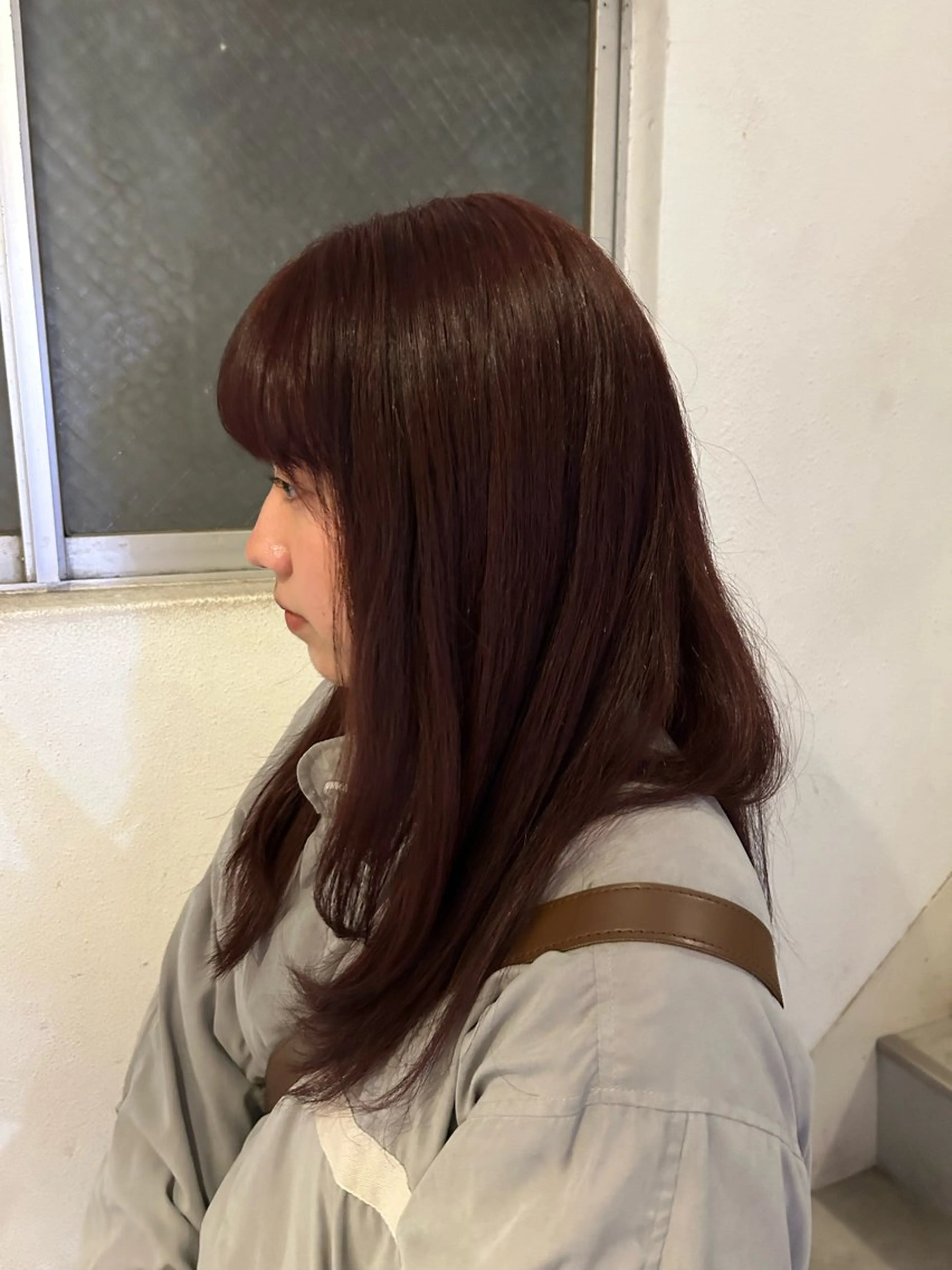 ミディアム カラー 愛結 暖色カラー🎀🩰のヘアスタイル