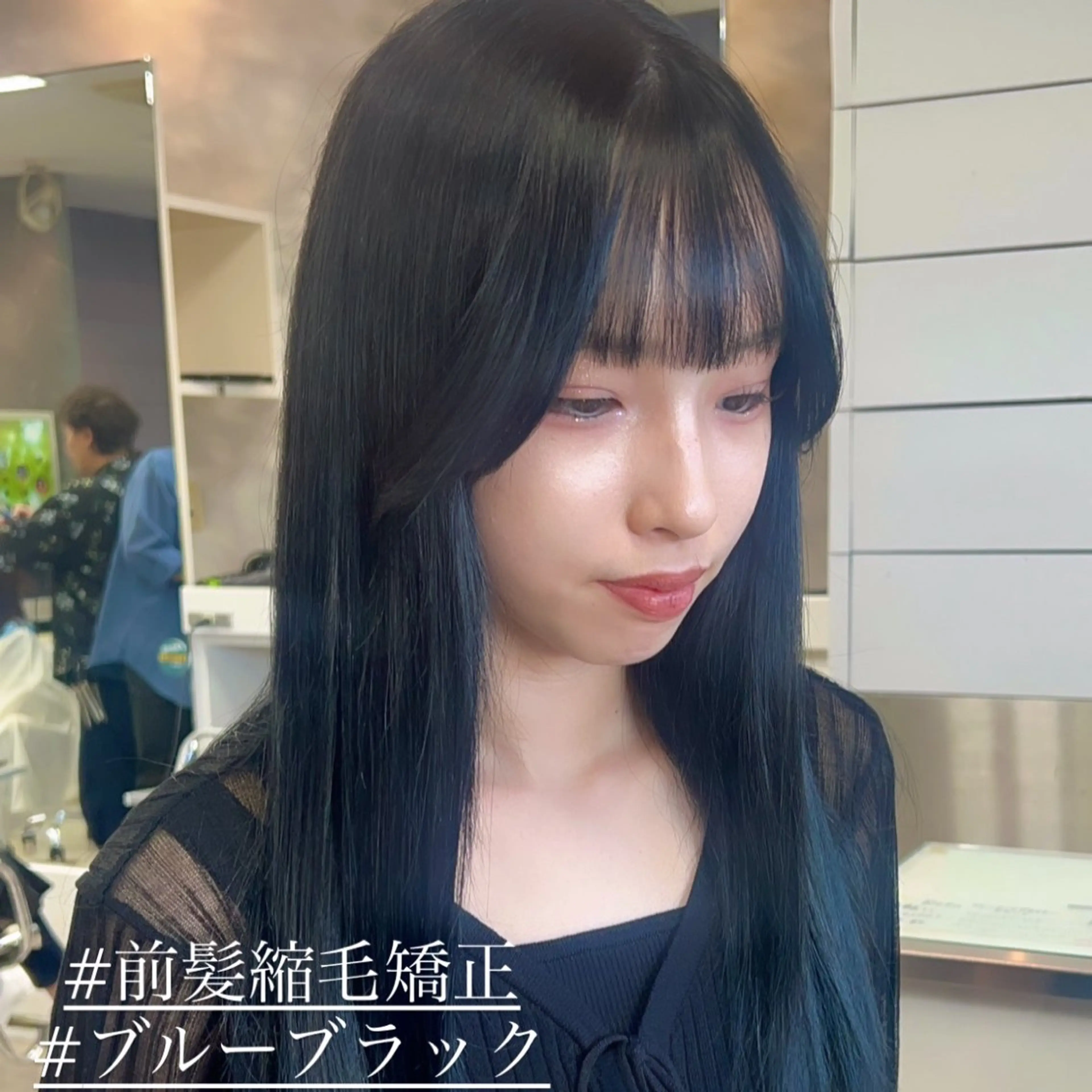 ロング カラー ヘアアレンジ カット ヘアカラー トリートメント インナー×縮毛矯正 ピンクカラー澤井里菜のヘアスタイル