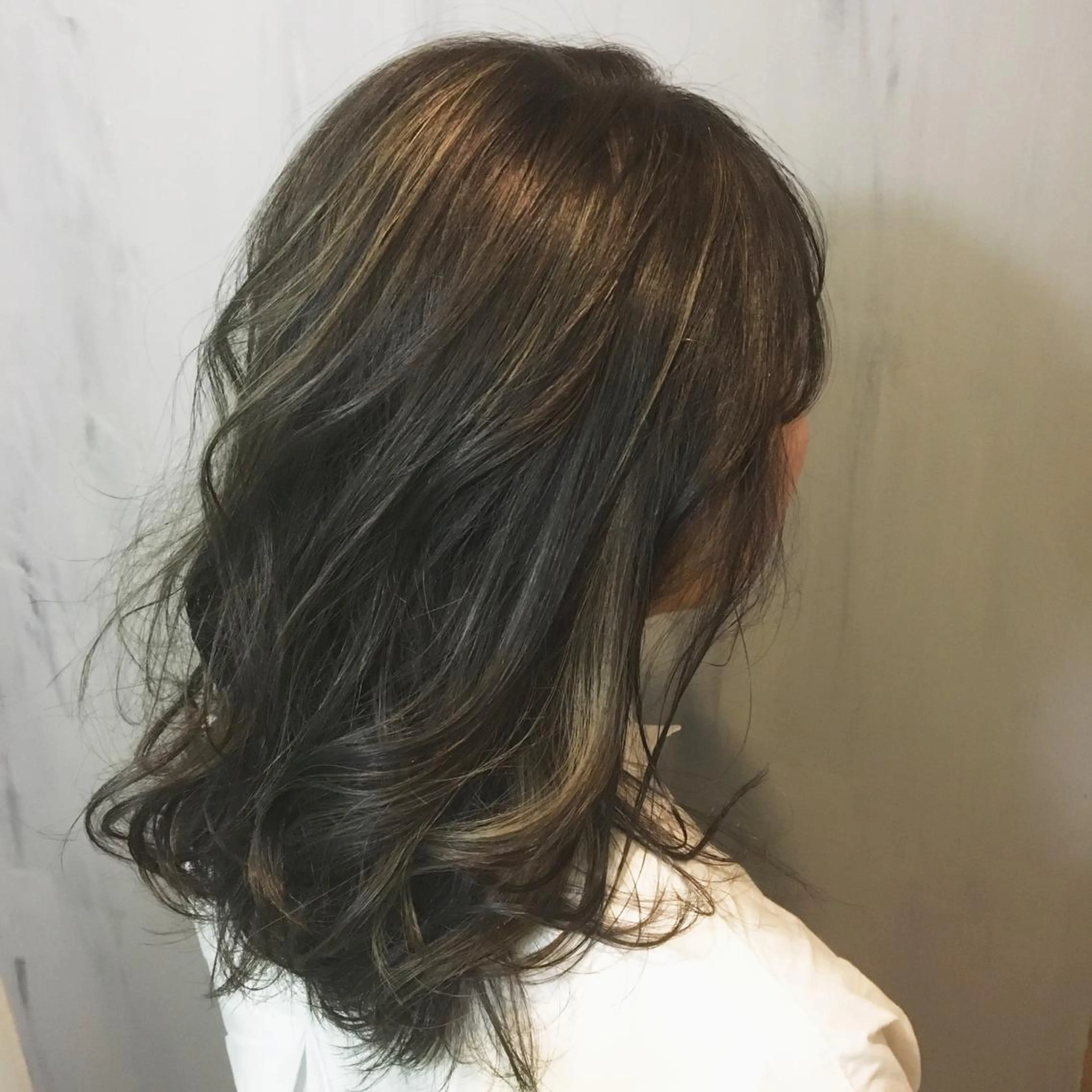 ミディアム ⭐️迫田 ゆう⭐️のヘアスタイル