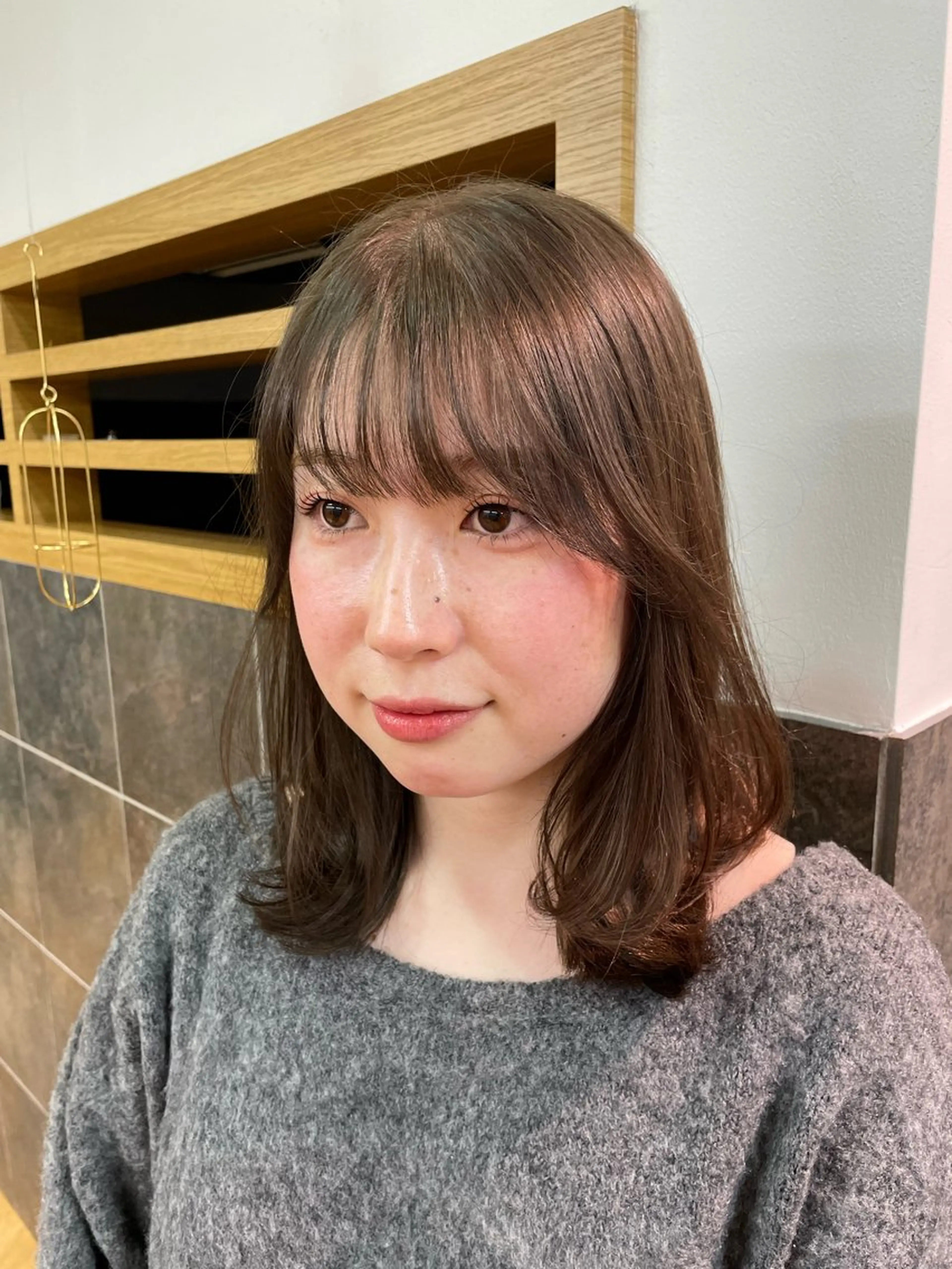 ロング カラー パーマ カット ヘアカラー トリートメント レイヤー/透明感/ 髪質改善🩵NANAのヘアスタイル