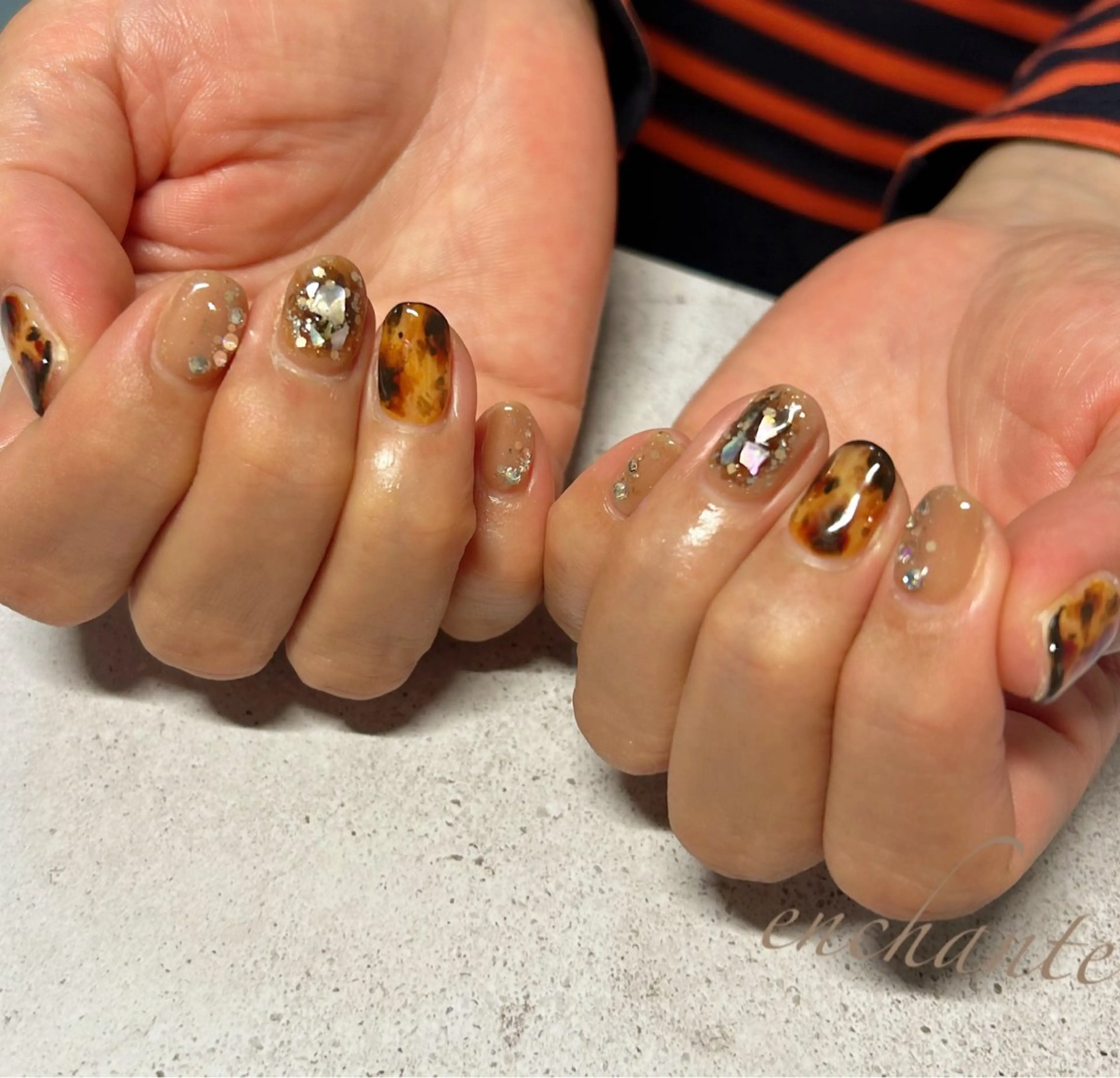 ネイル アンシャンテ所属・enchante 自由が丘のネイルデザイン