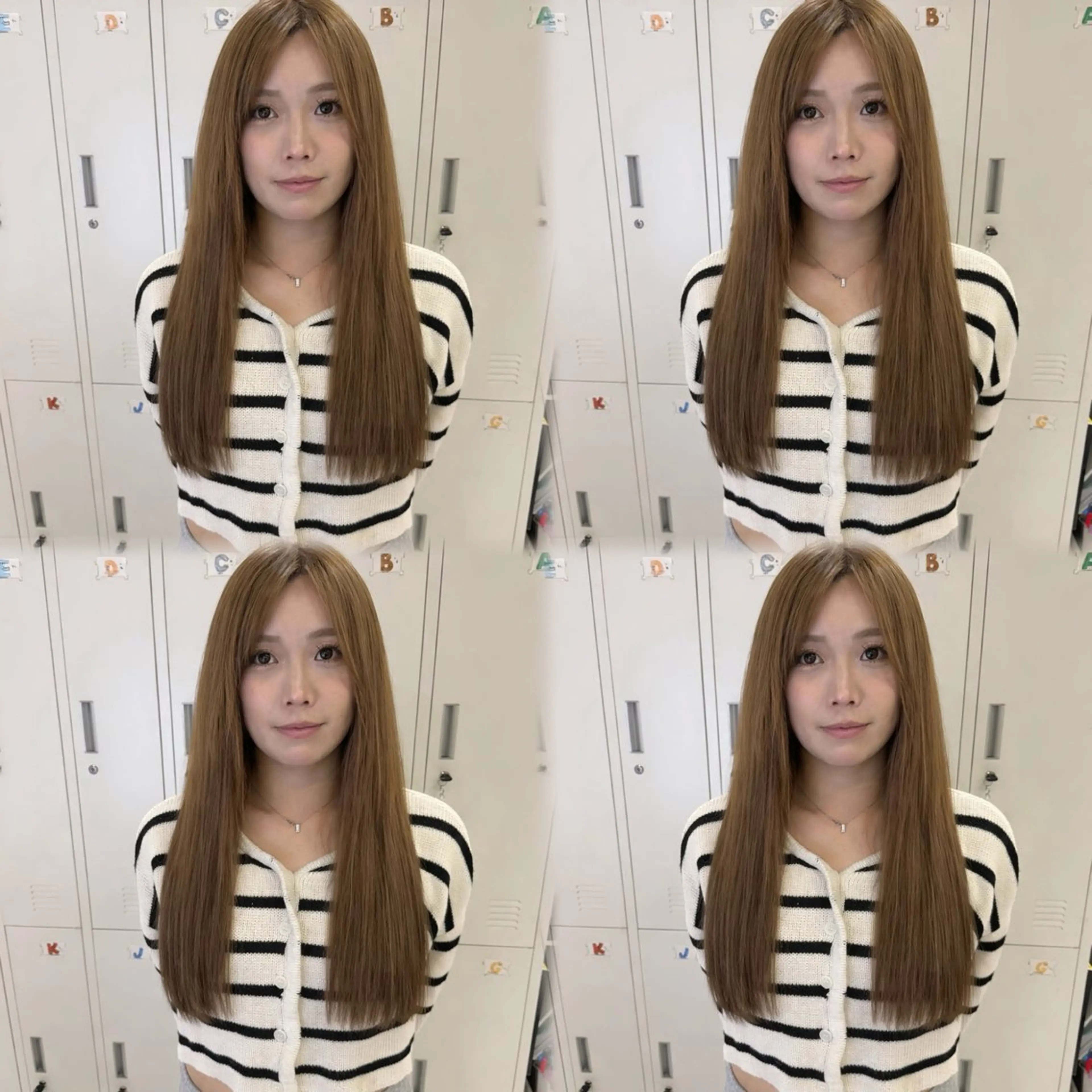 ロング カラー 髪質改善 艶髪カラー エクステ かいり✂️のヘアスタイル