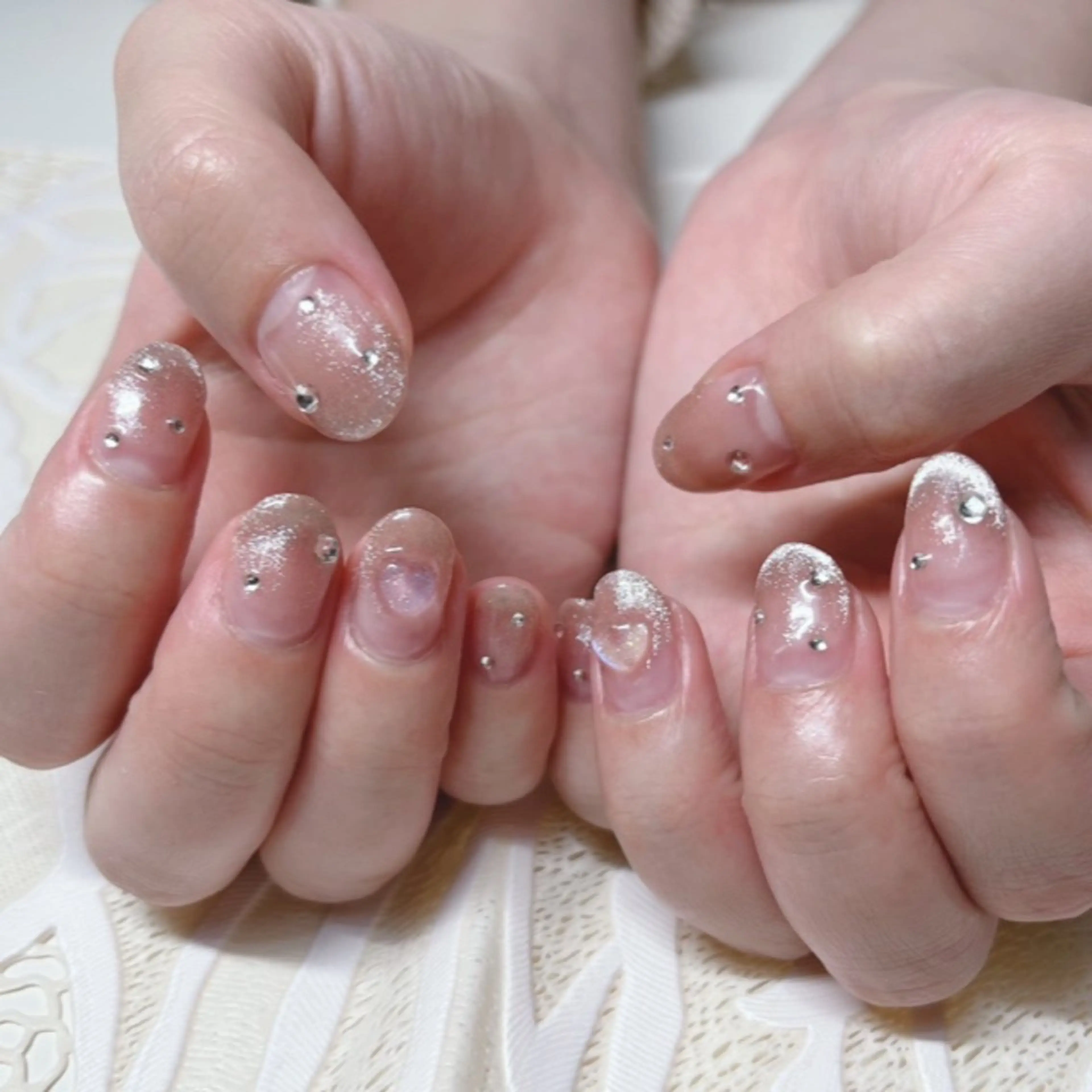 【ハンド】アート付け放題♪デザイン自由！の写真