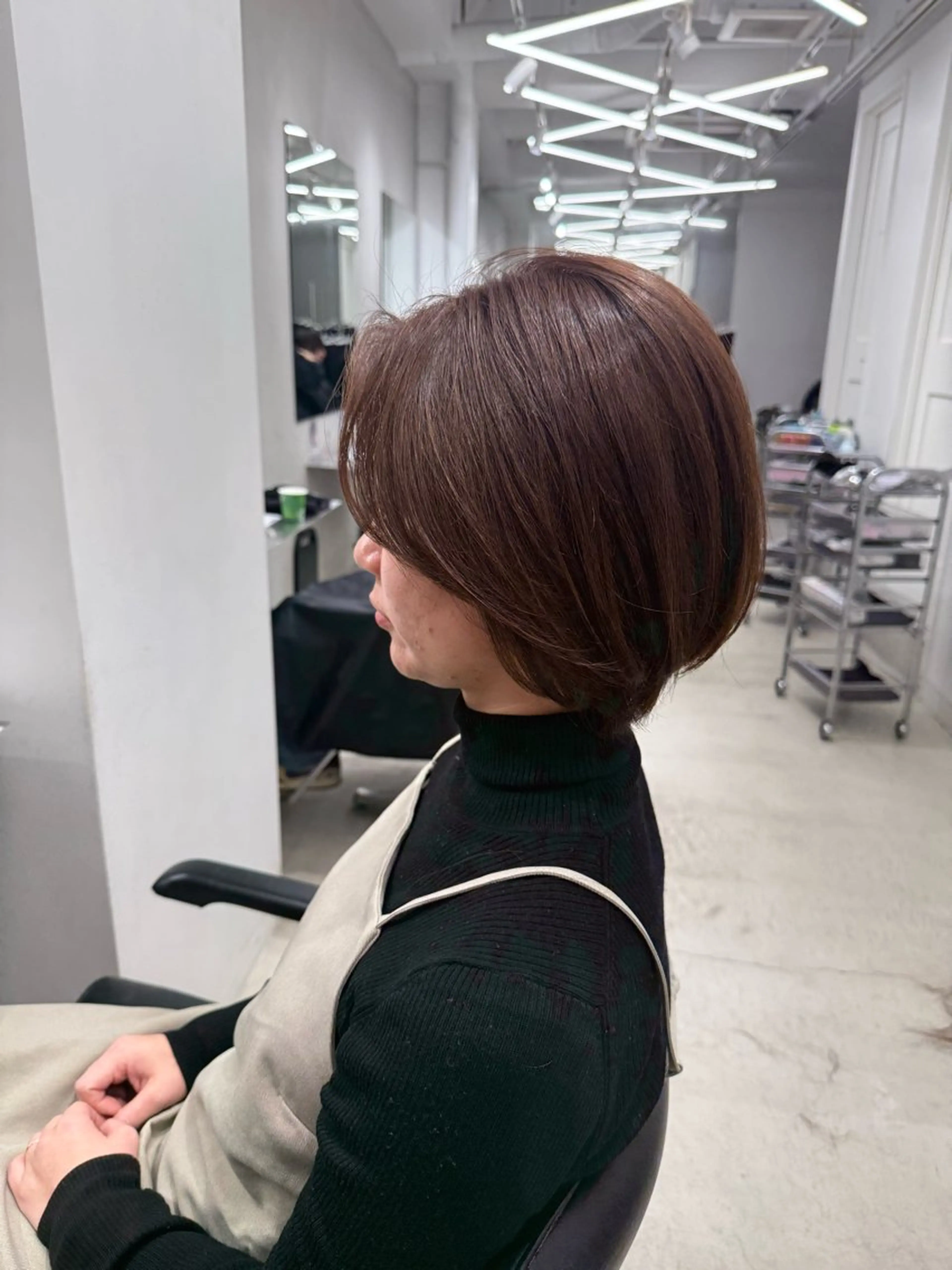 ショート カラー ヘアカラー 深谷 侑亮のヘアスタイル