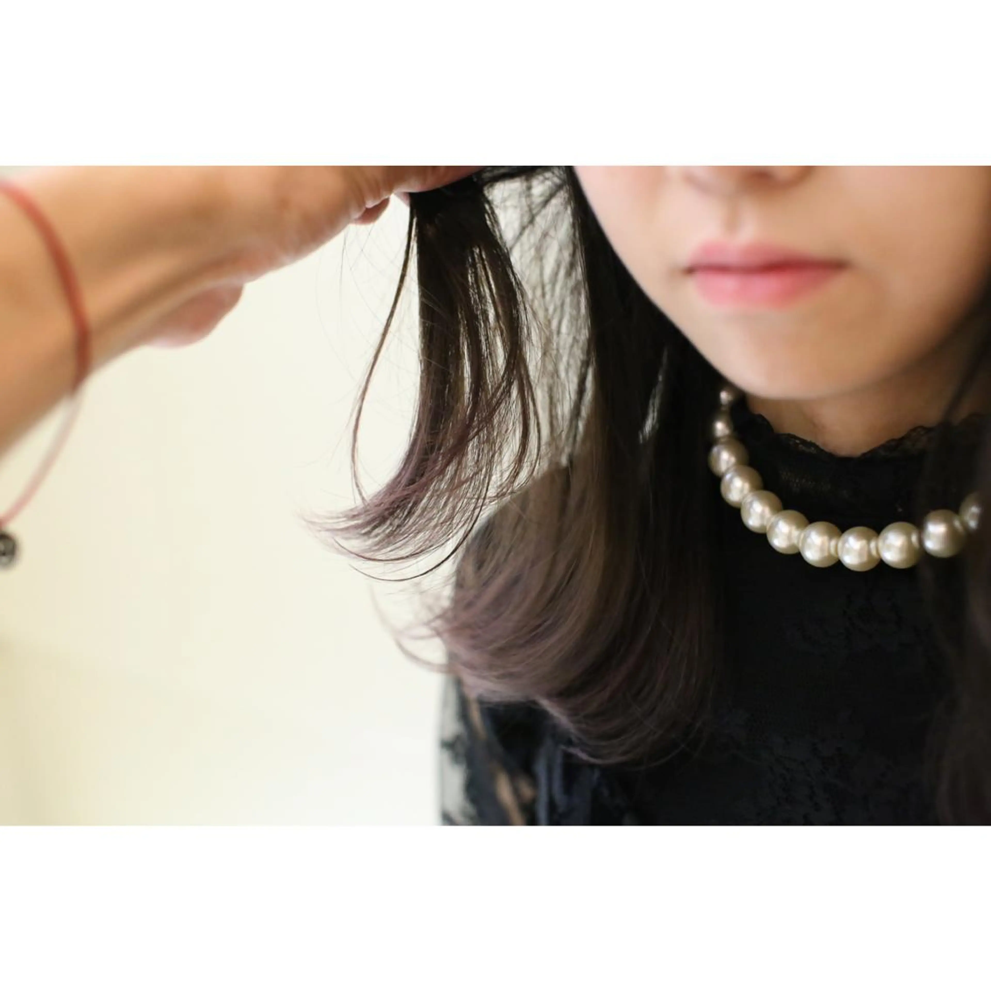 ミディアム カラー 加藤 利基のヘアスタイル