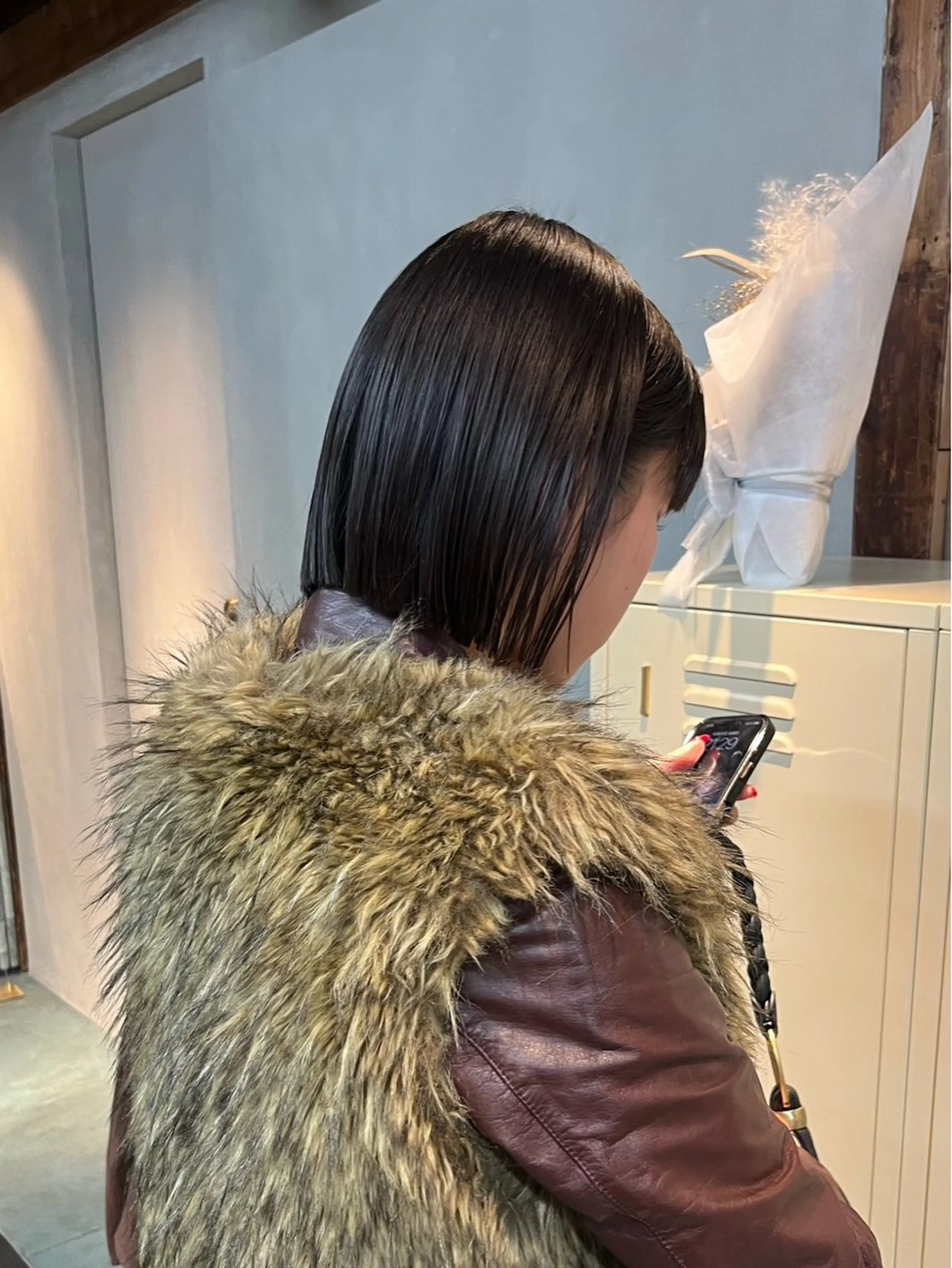 ショート トリートメント 三浦 ふたばのヘアスタイル