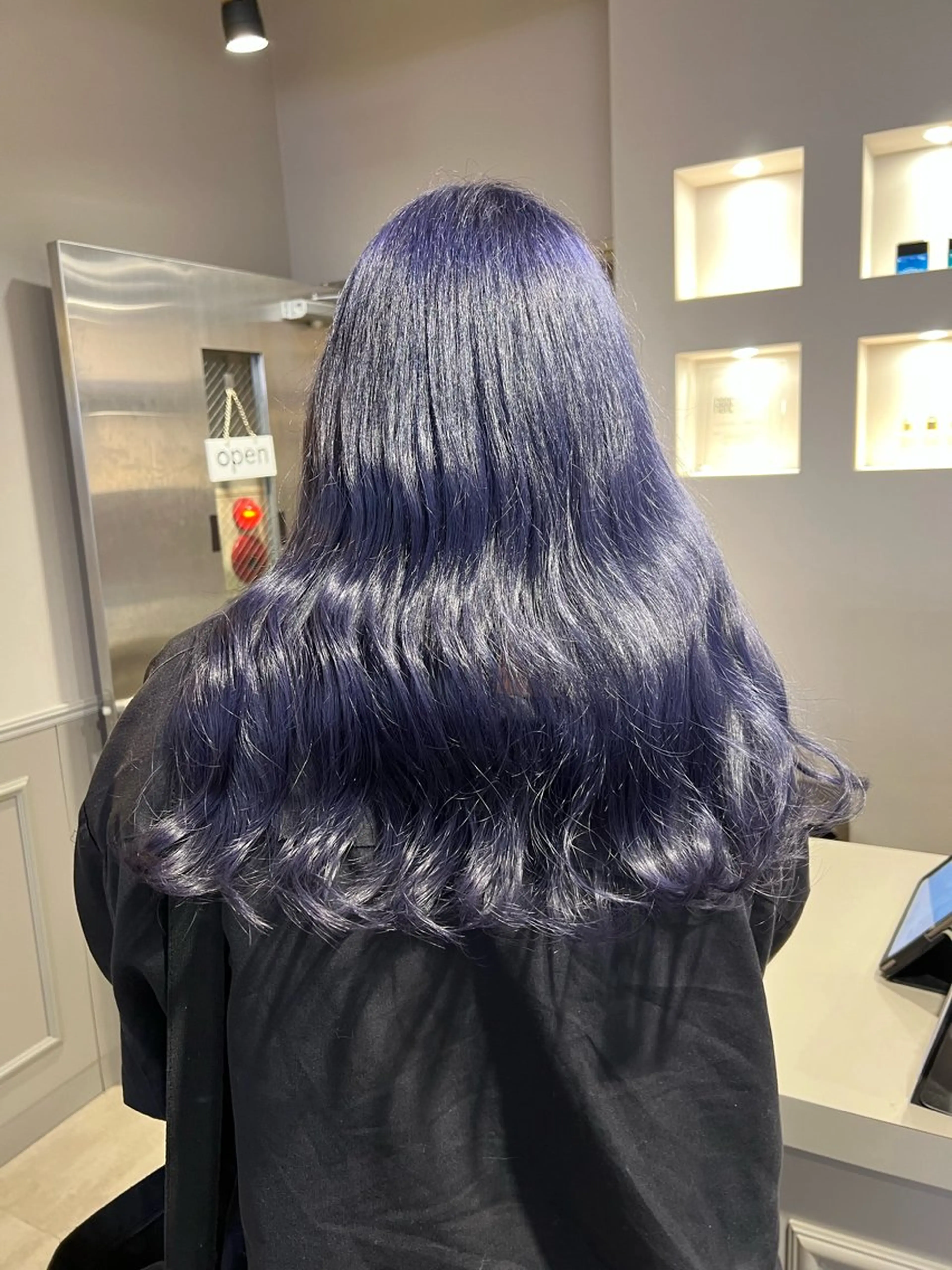 ミディアム カラー 韓国レイヤーカット /REIのヘアスタイル