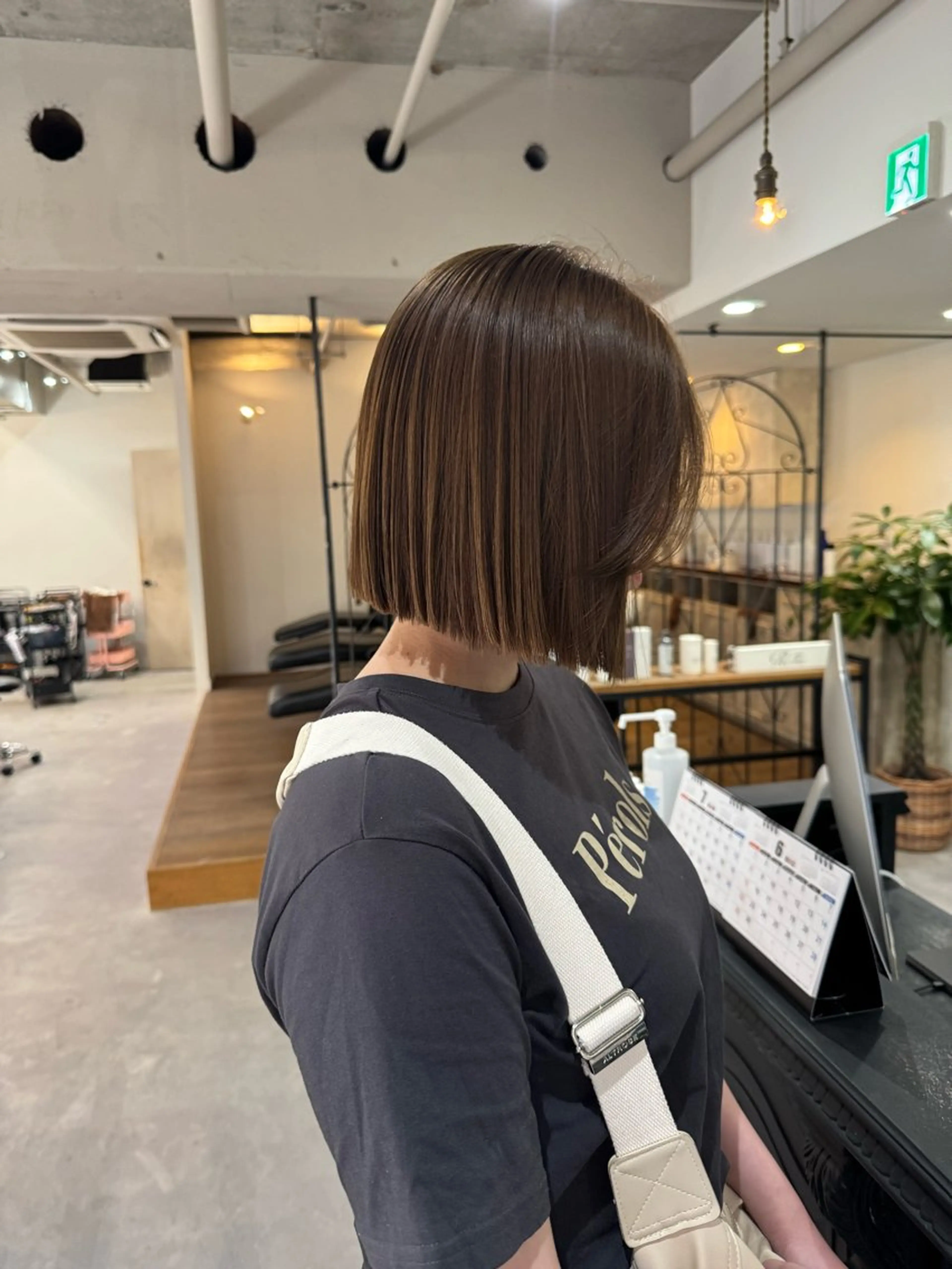 ショート カラー ボブ美容師 /馬場 翼のヘアスタイル