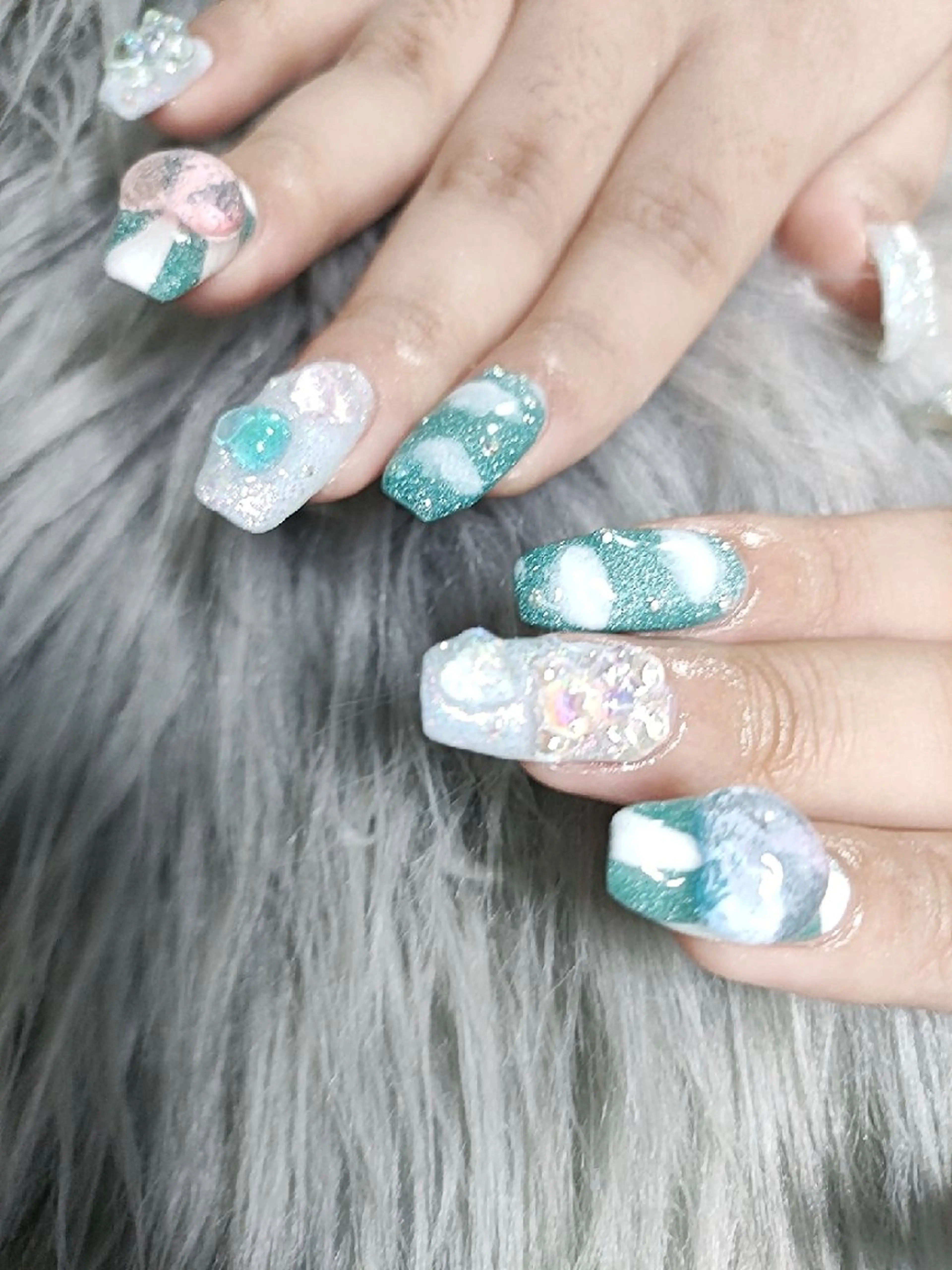 ネイル ハンドネイル Kame_ nail🐢💕のネイルデザイン