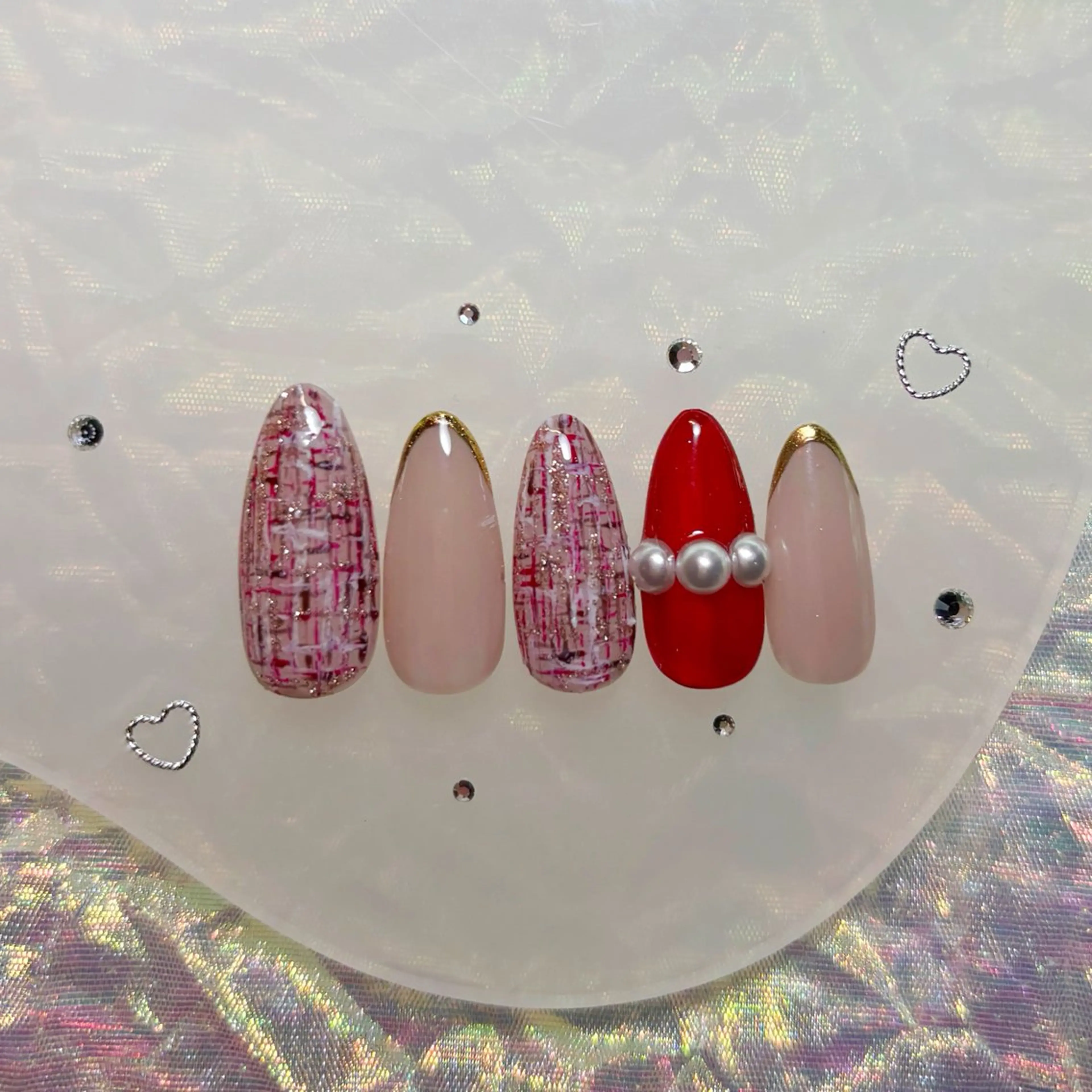 ショート ハンドネイル watanabe miyuuのネイルデザイン