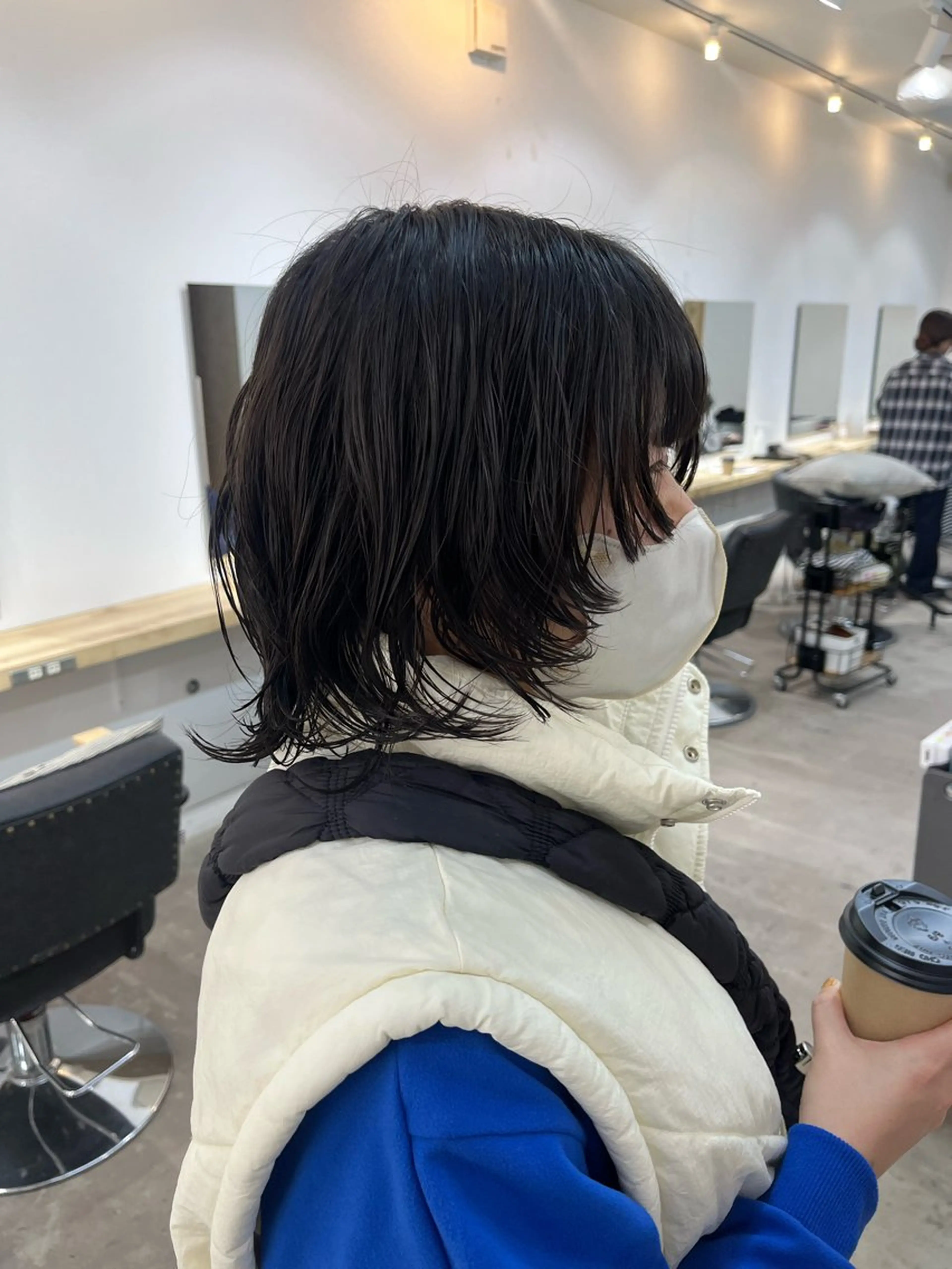 ミディアム パーマ カット パーマ トリートメント 🌼sunc HINAMI🌼のヘアスタイル