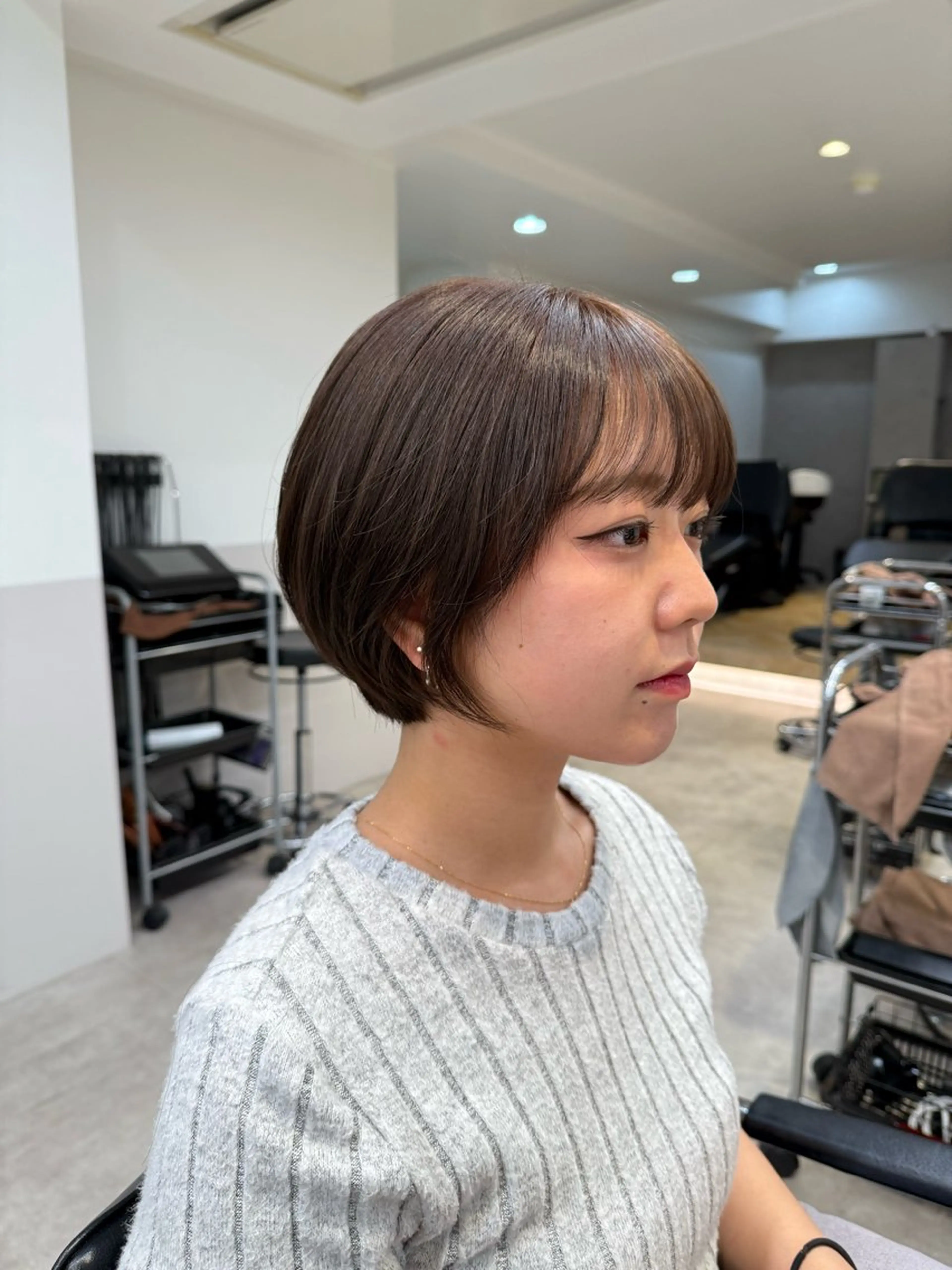 ショート an🦋ショートボブ 【東日本橋】のヘアスタイル