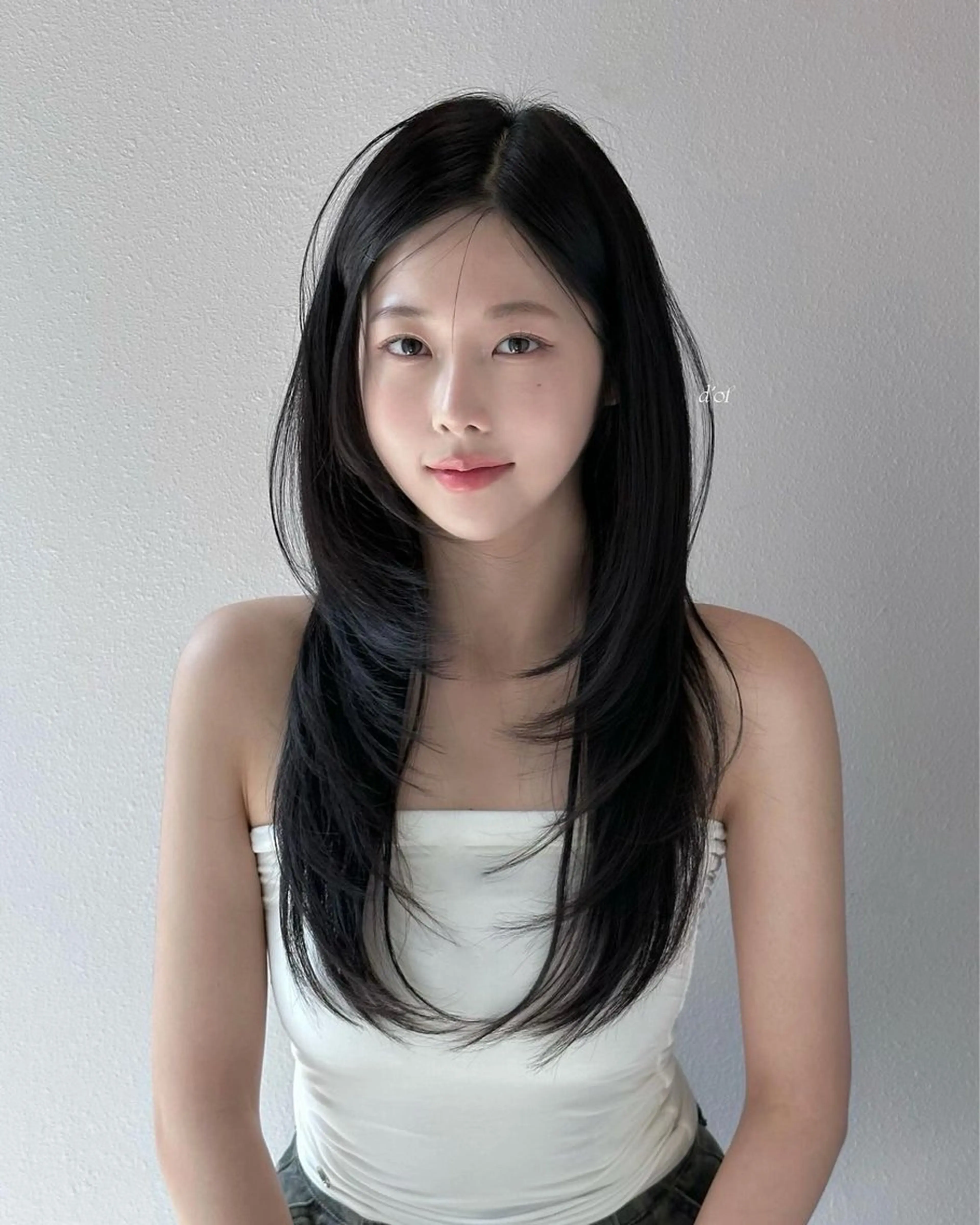 ロング ハッシュカット Wehlen所属・透明感カラー🌟 keisukeのヘアスタイル