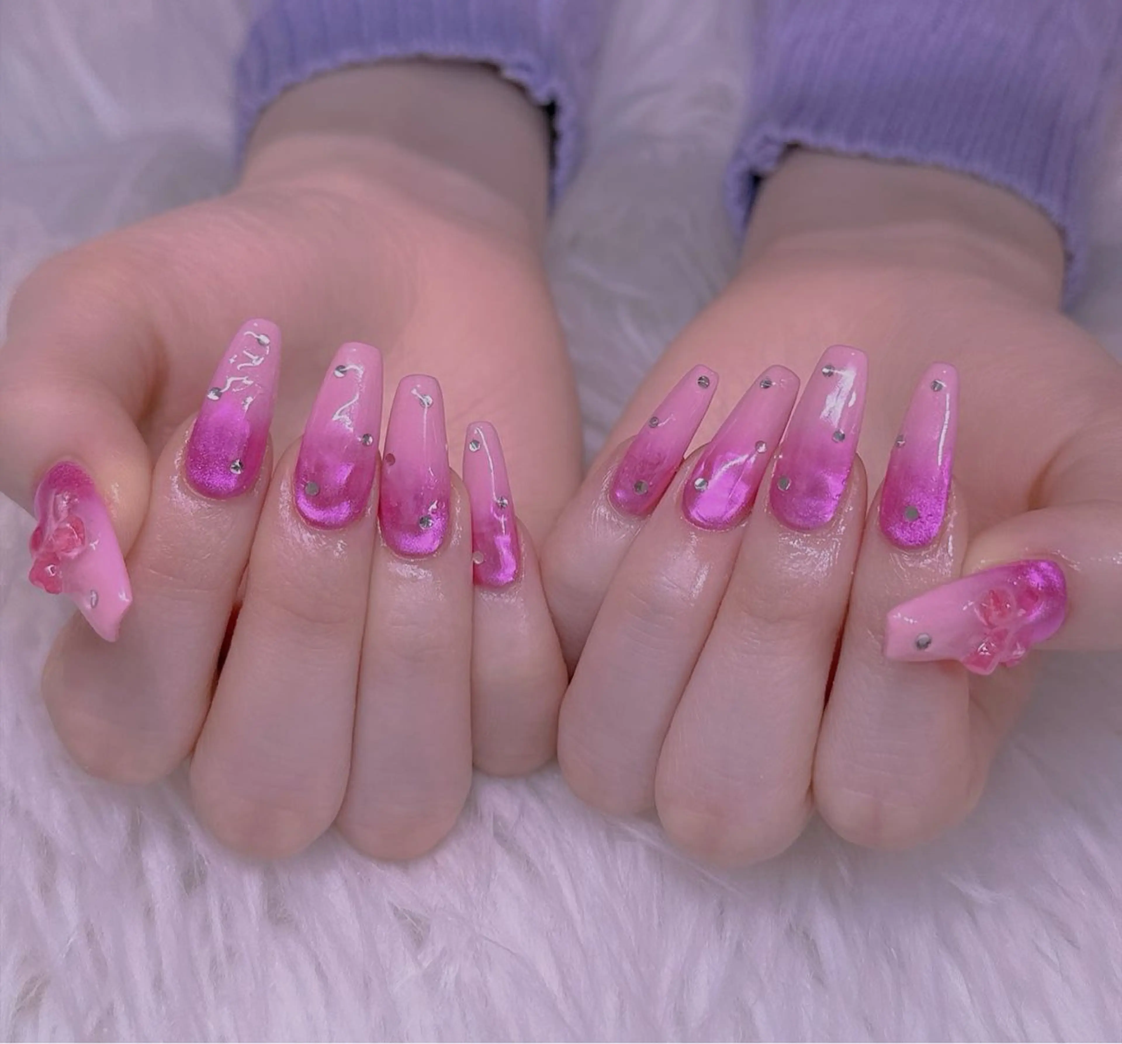 ネイル 長さだし専門店 M2　rikaのネイルデザイン