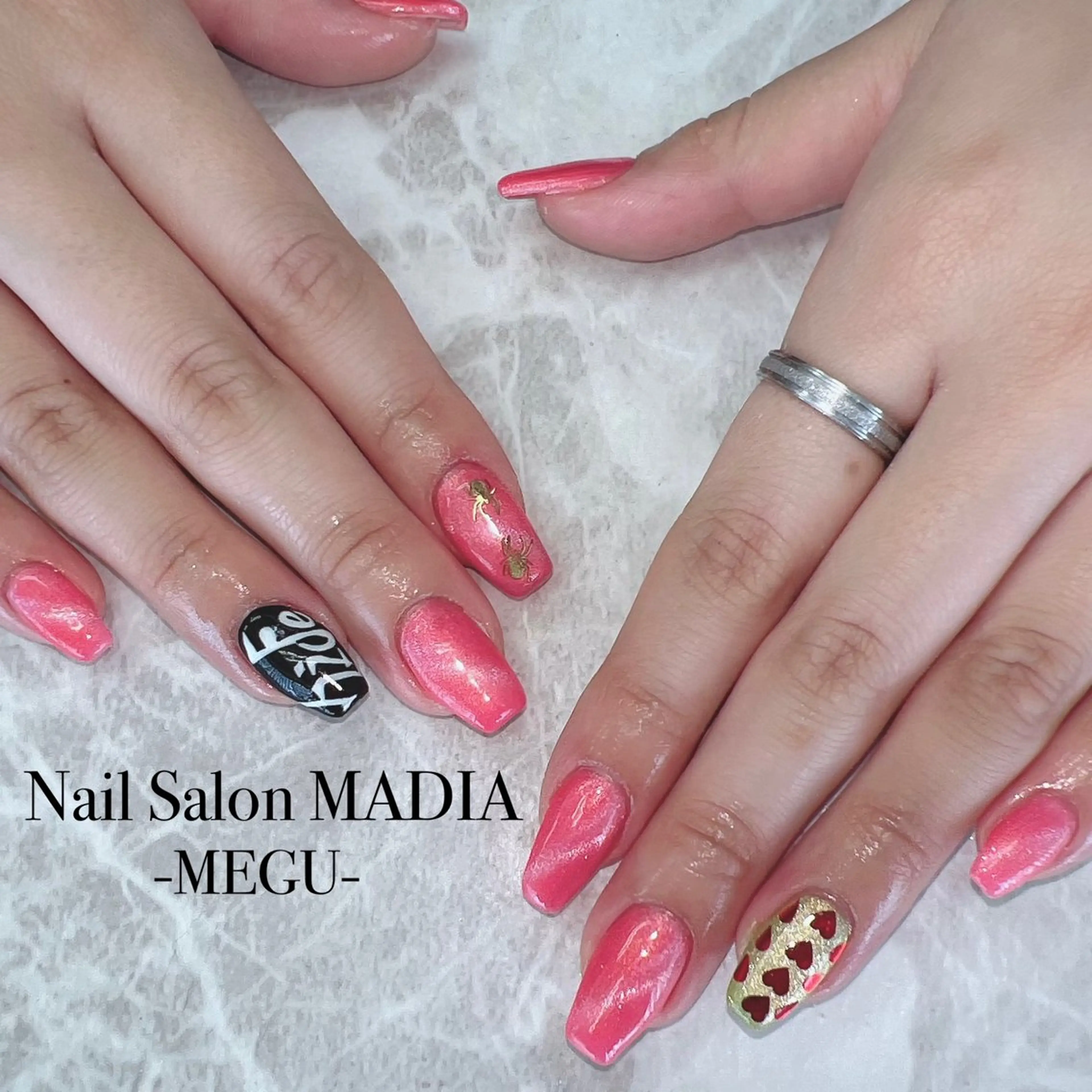 ネイル MADIA藤沢所属・MADIA MEGUのネイルデザイン