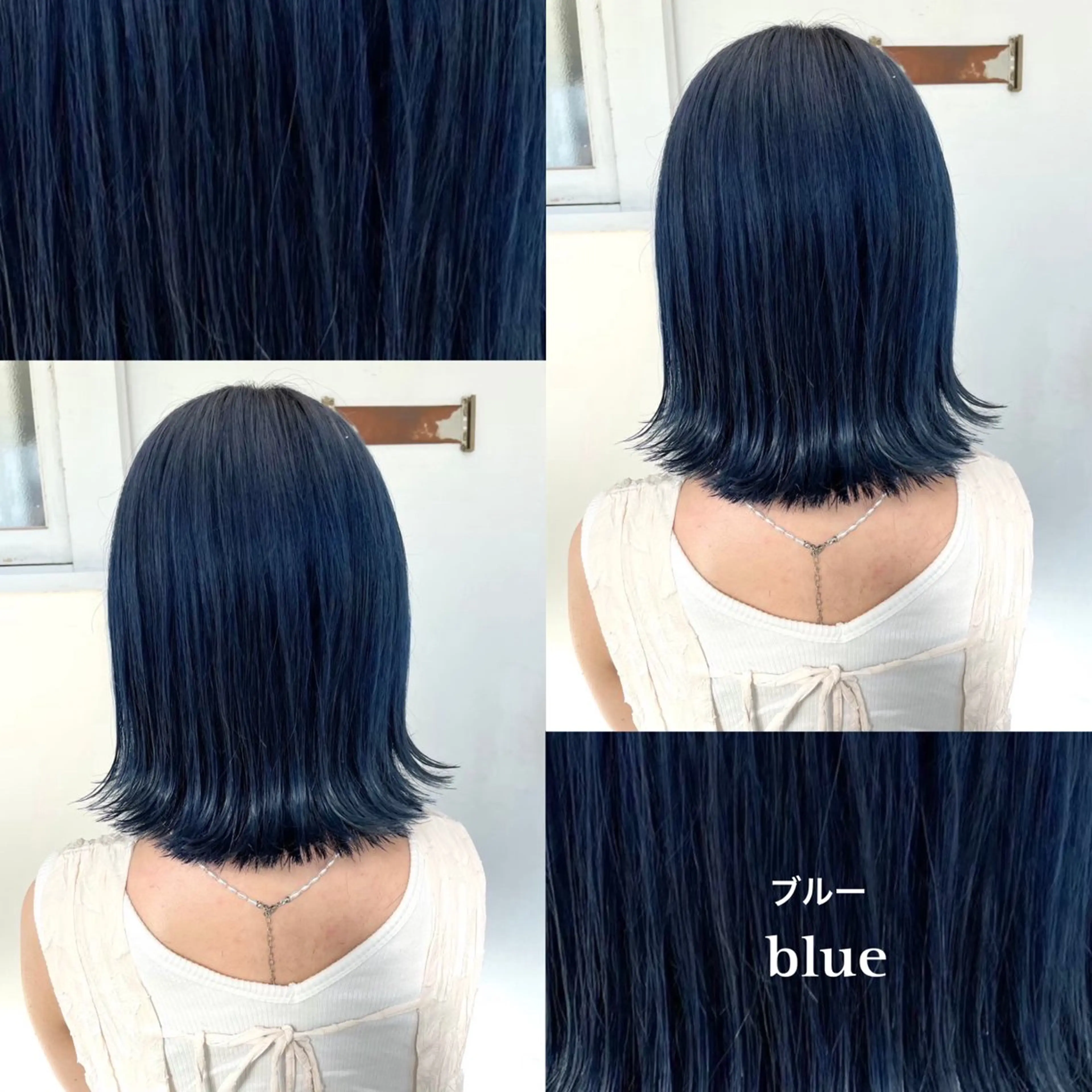 ショート カラー ブリーチ ブルーカラー ハイトーンカラー ヘアカラー トリートメント 髪質改善🫧 カラー特化/Hinaのヘアスタイル