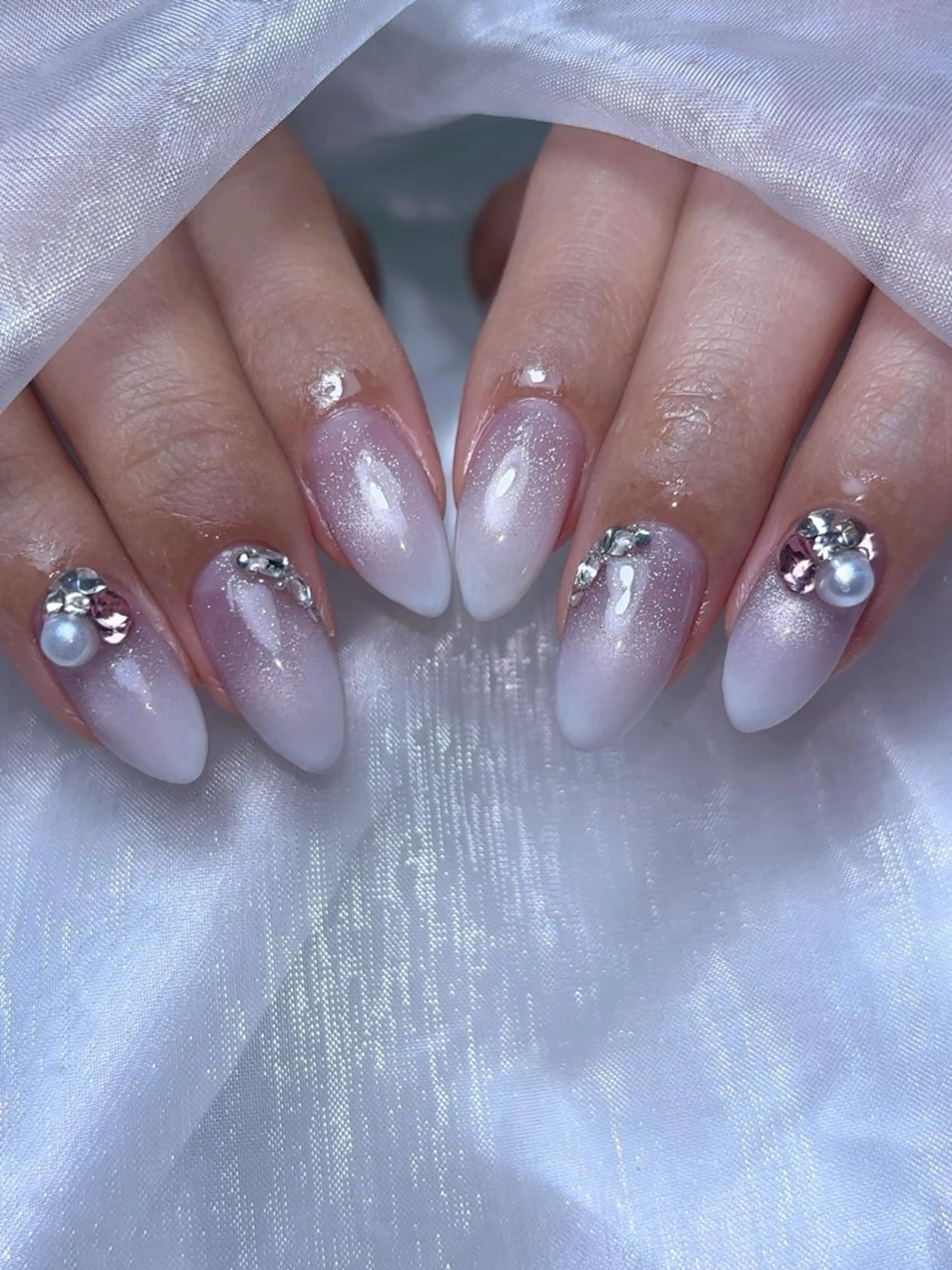 ネイル マグネットネイル ハンドネイル rino 沖縄市自宅サロンのネイルデザイン