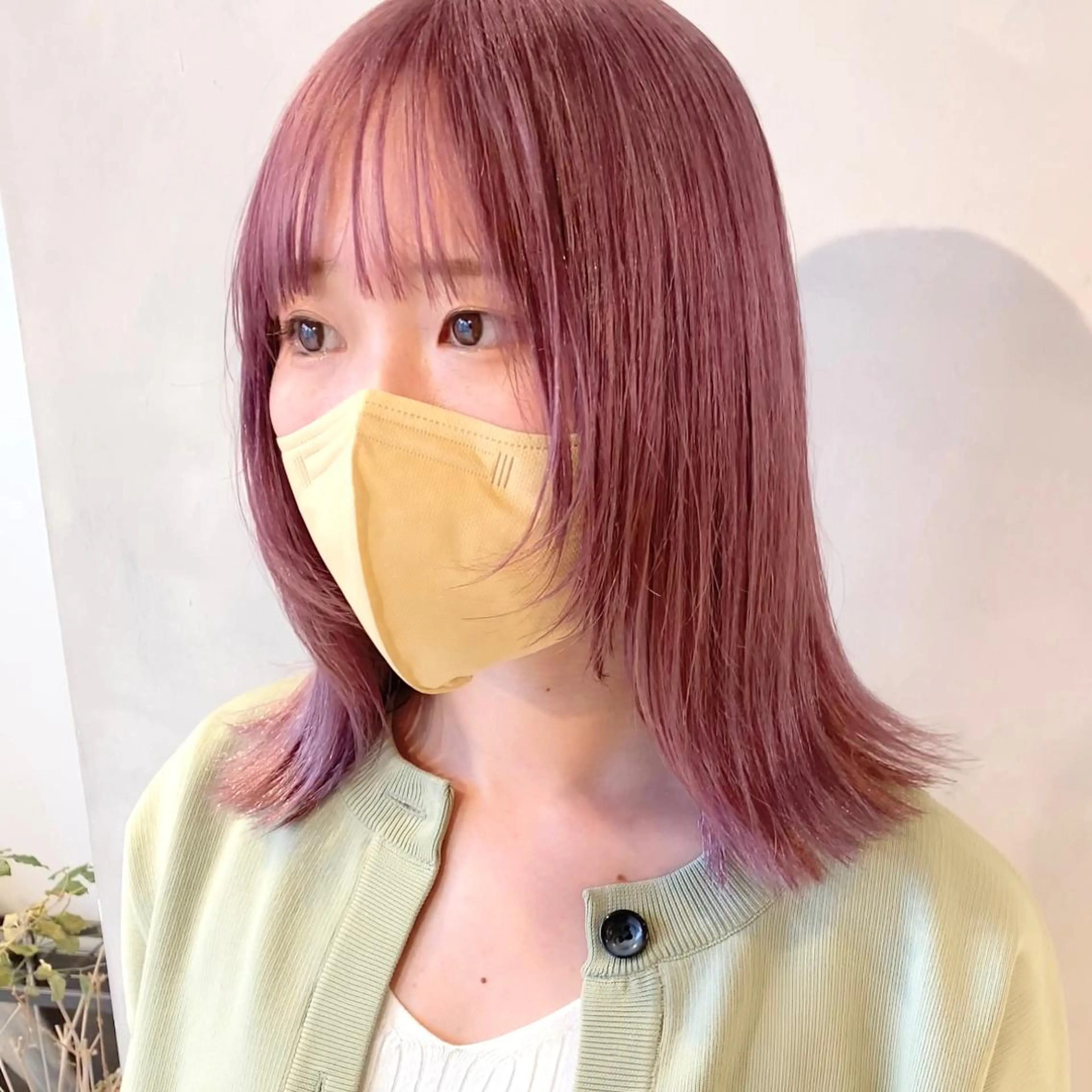 ミディアム カラー ヘアカラー トリートメント カラー系/カット特化 🟠オオタキマサシのヘアスタイル