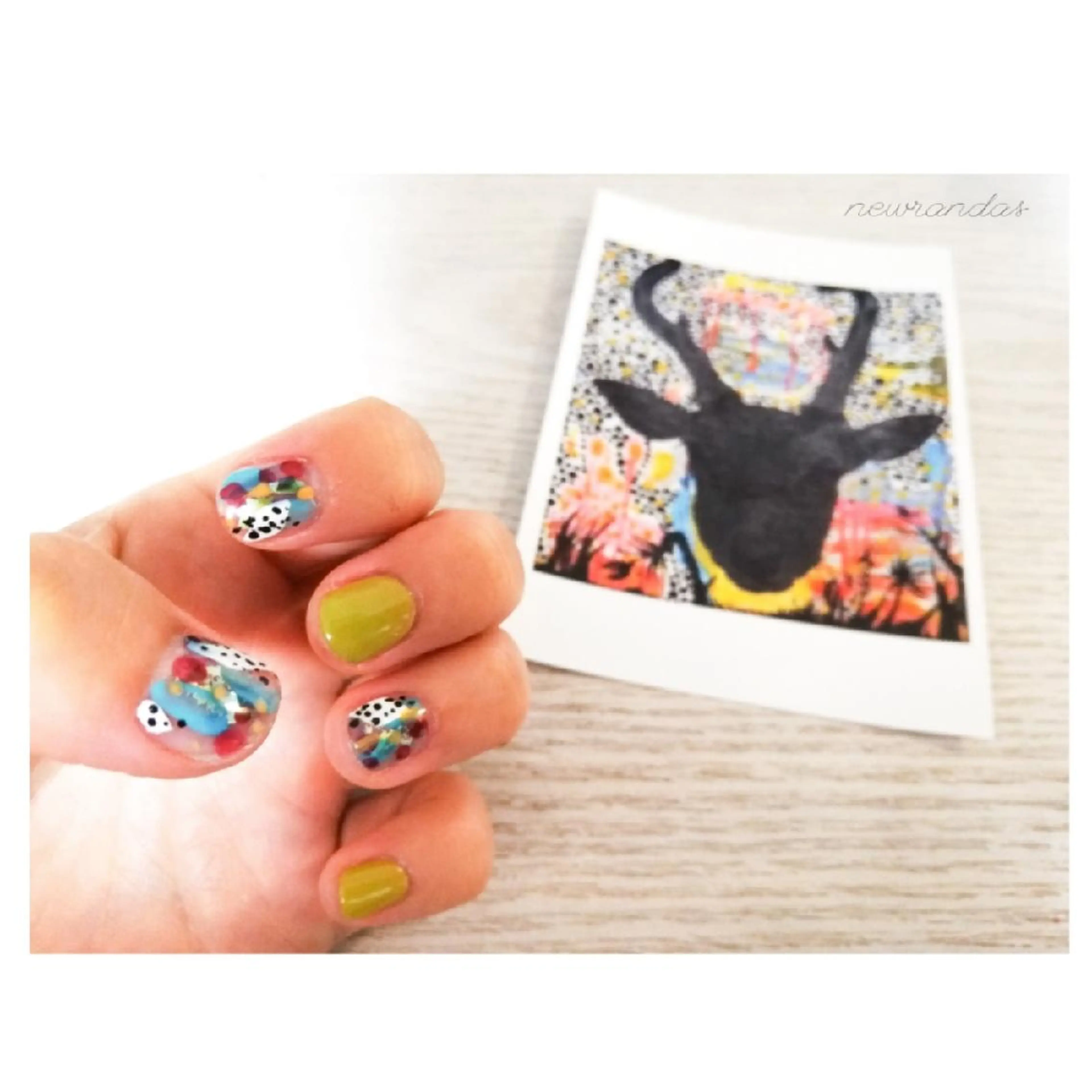 ネイル newrandas hitomiのネイルデザイン