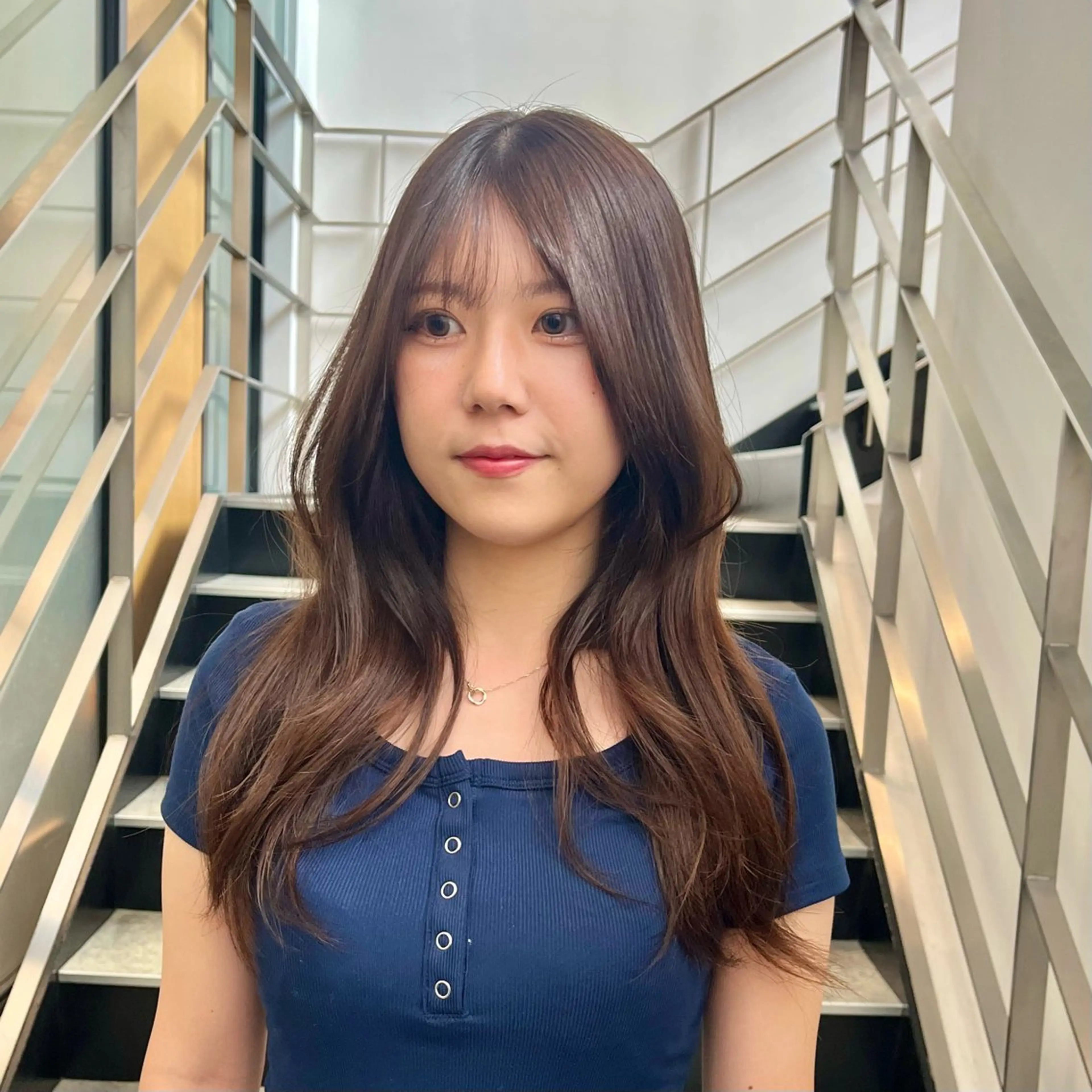 ミディアム カラー カット ヘアカラー トリートメント GO TODAY SHAiRE SALON 原宿本店所属・ボブ/レイヤー/ ハッシュカット/河内のヘアスタイル