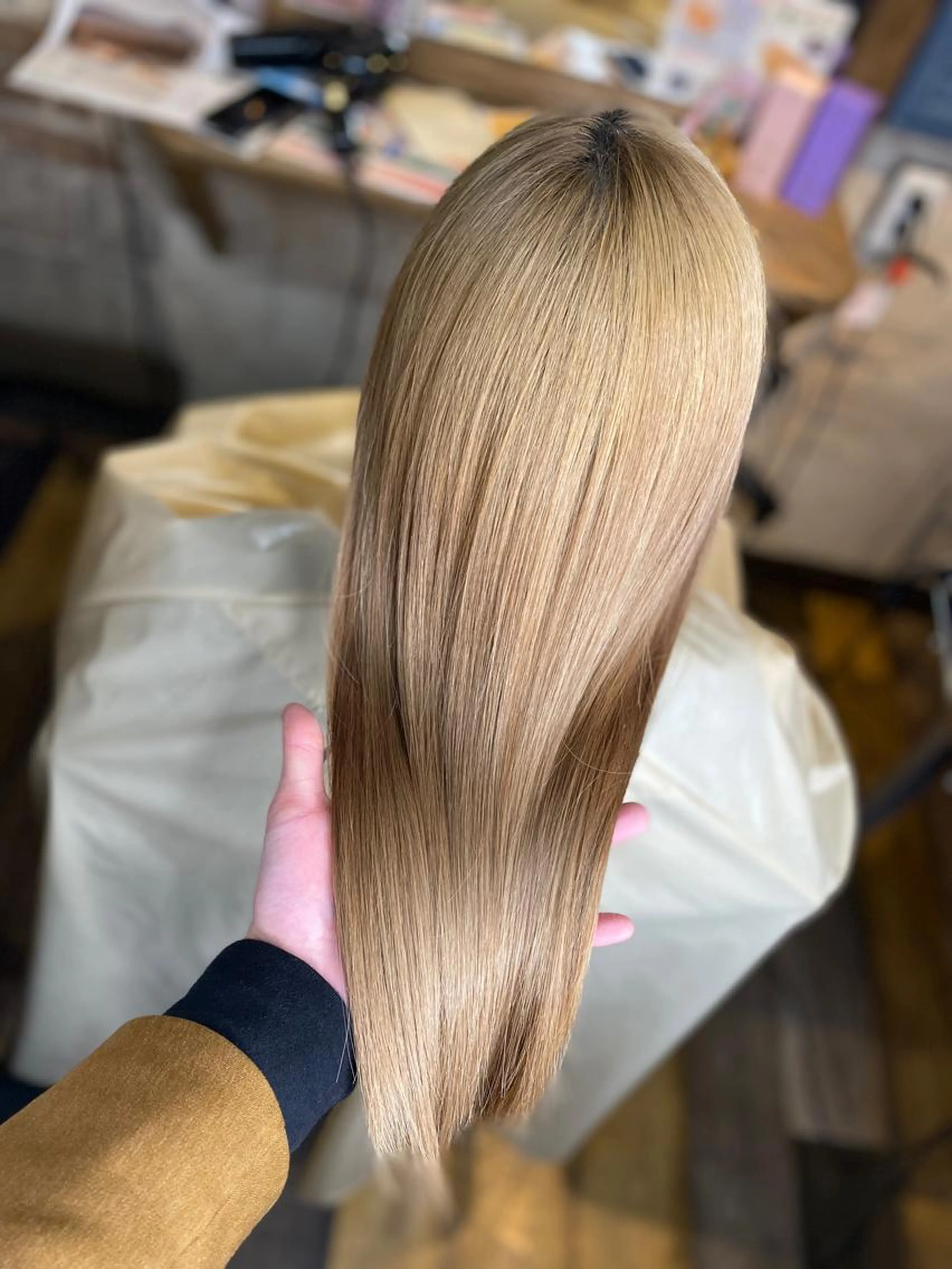 🌈カット✂️+TOKIOトリートメント+超音波アイロン🌈の写真