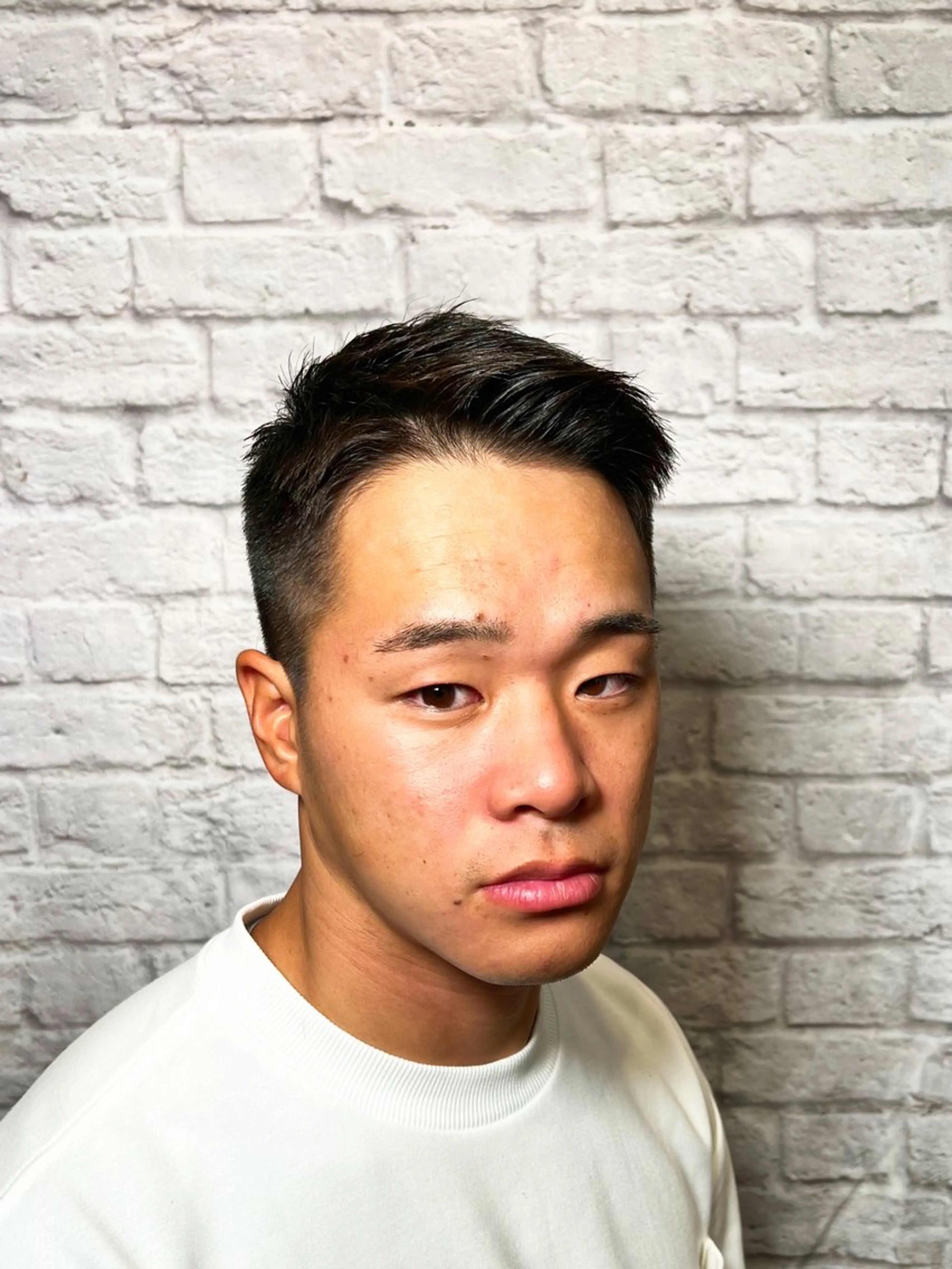 ショート カラー パーマ ヘアアレンジ メンズ カット ヘアセット メンズカット/パーマ 山崎航平💈のヘアスタイル