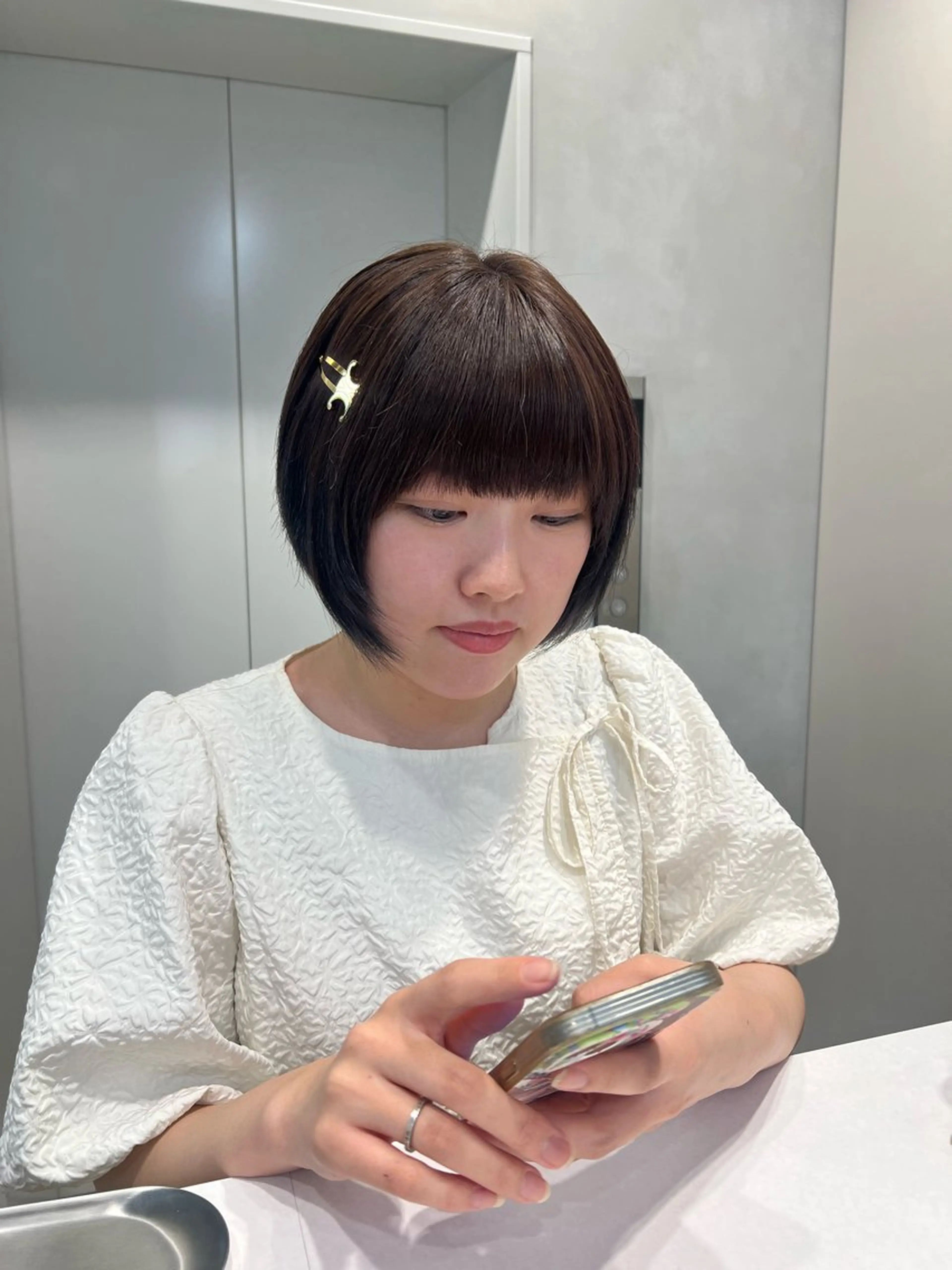 ショート カラー FILMS shibuya所属・ayaka 🍀のヘアスタイル