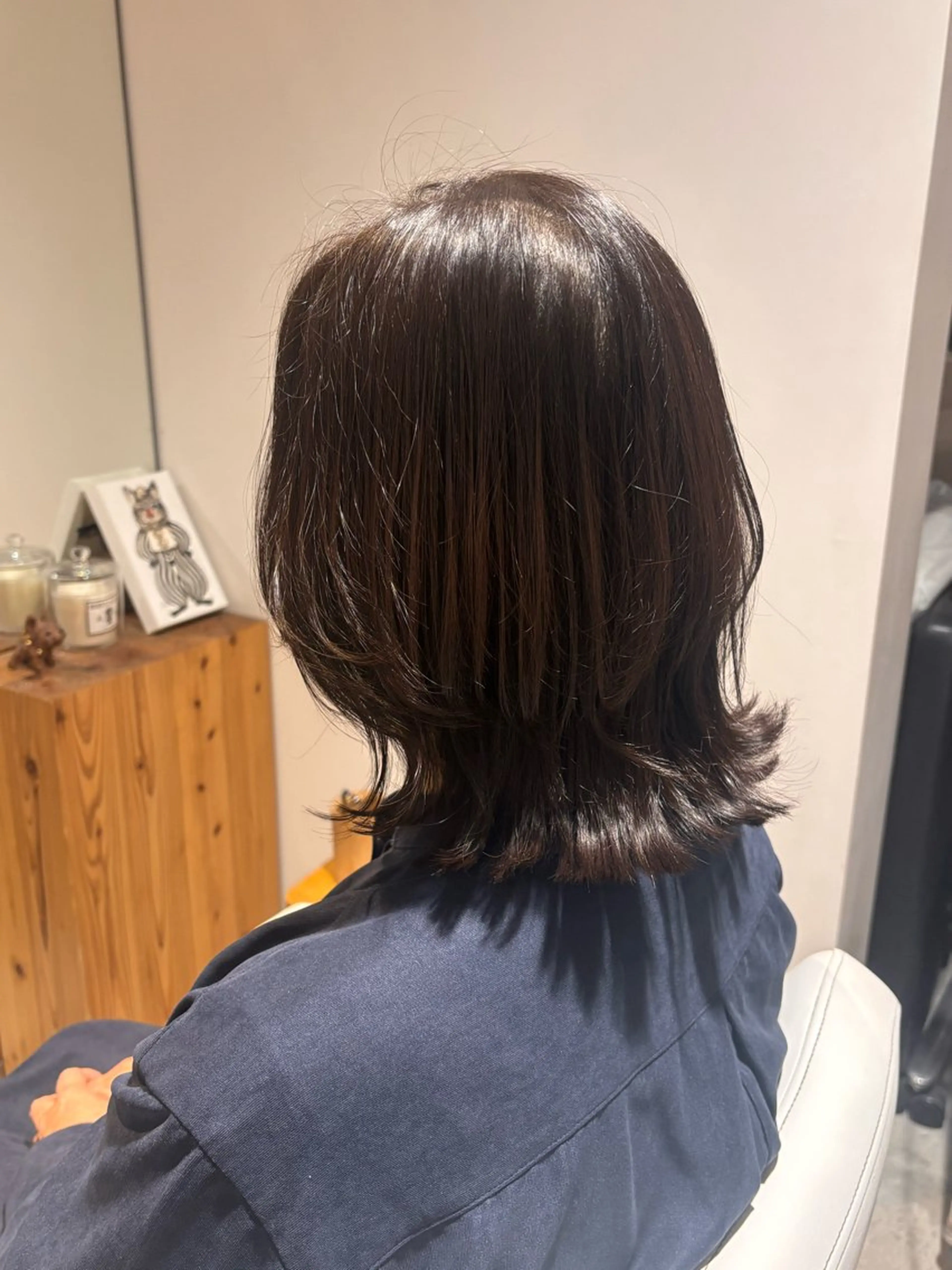 ミディアム 中間 陽平のヘアスタイル