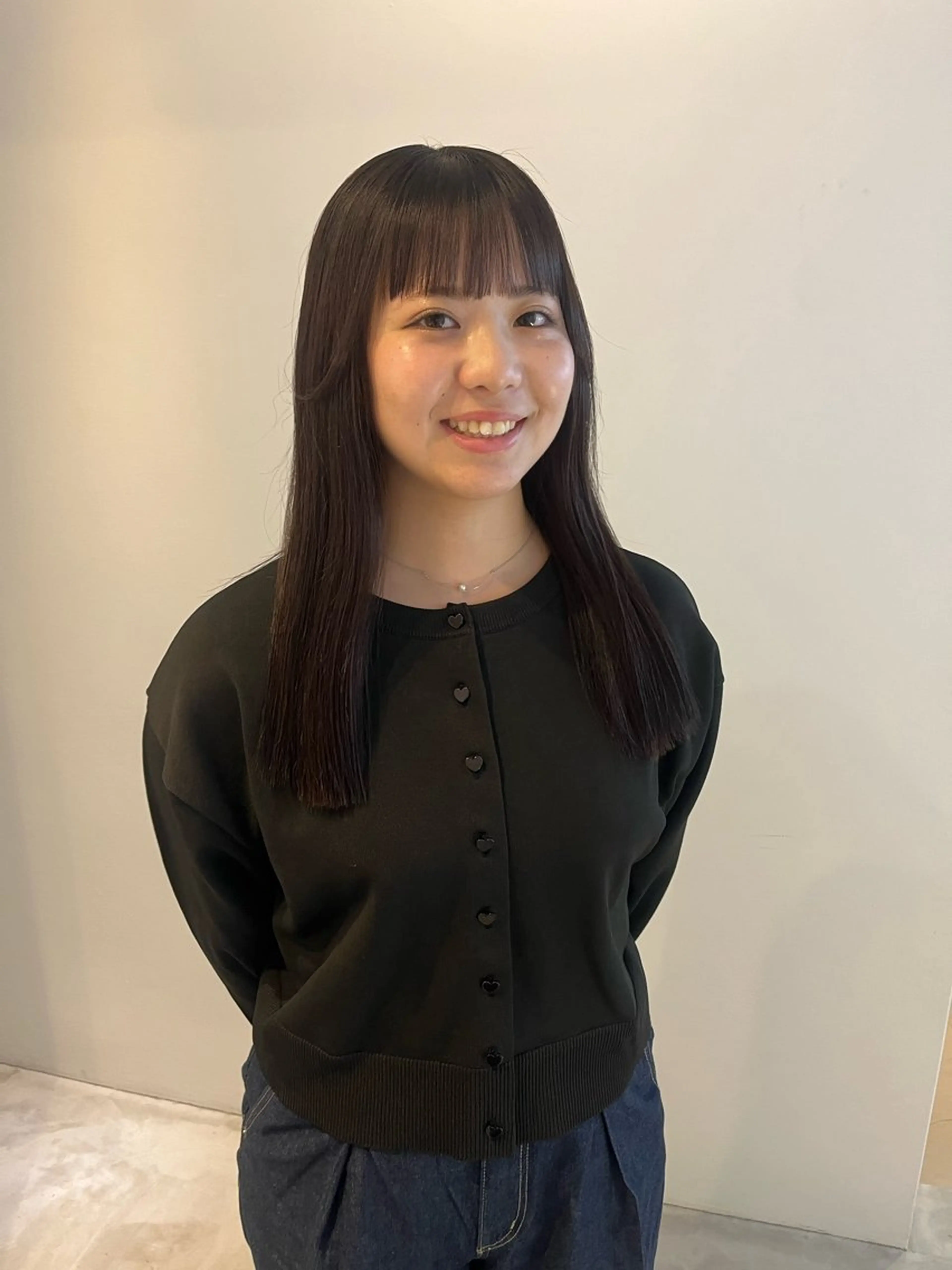 セミロング ALLYS 渋谷店所属・最高級の艶のある カラーmei🎨のヘアスタイル