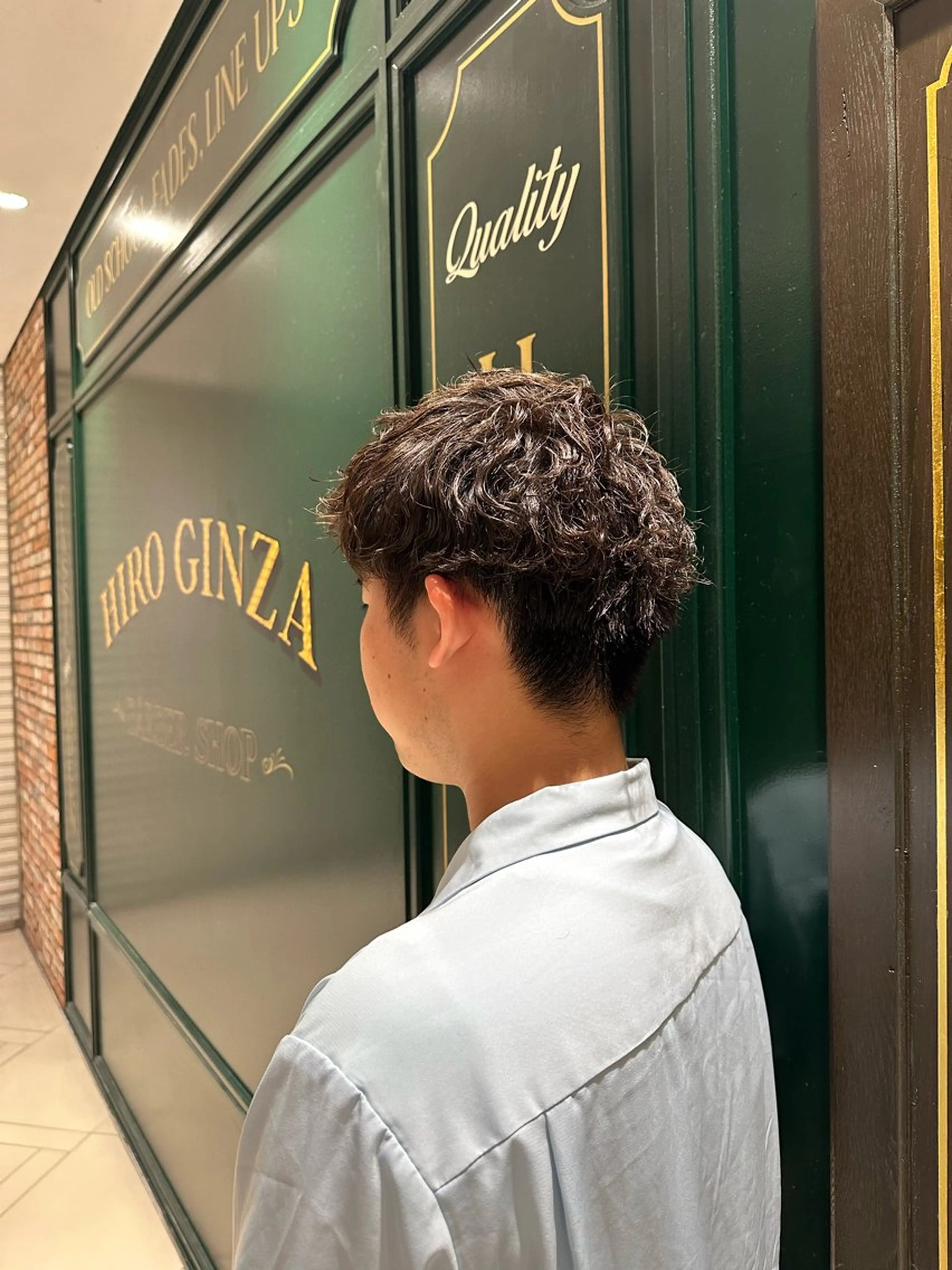 パーマ メンズ ヒロ銀座 うたのヘアスタイル