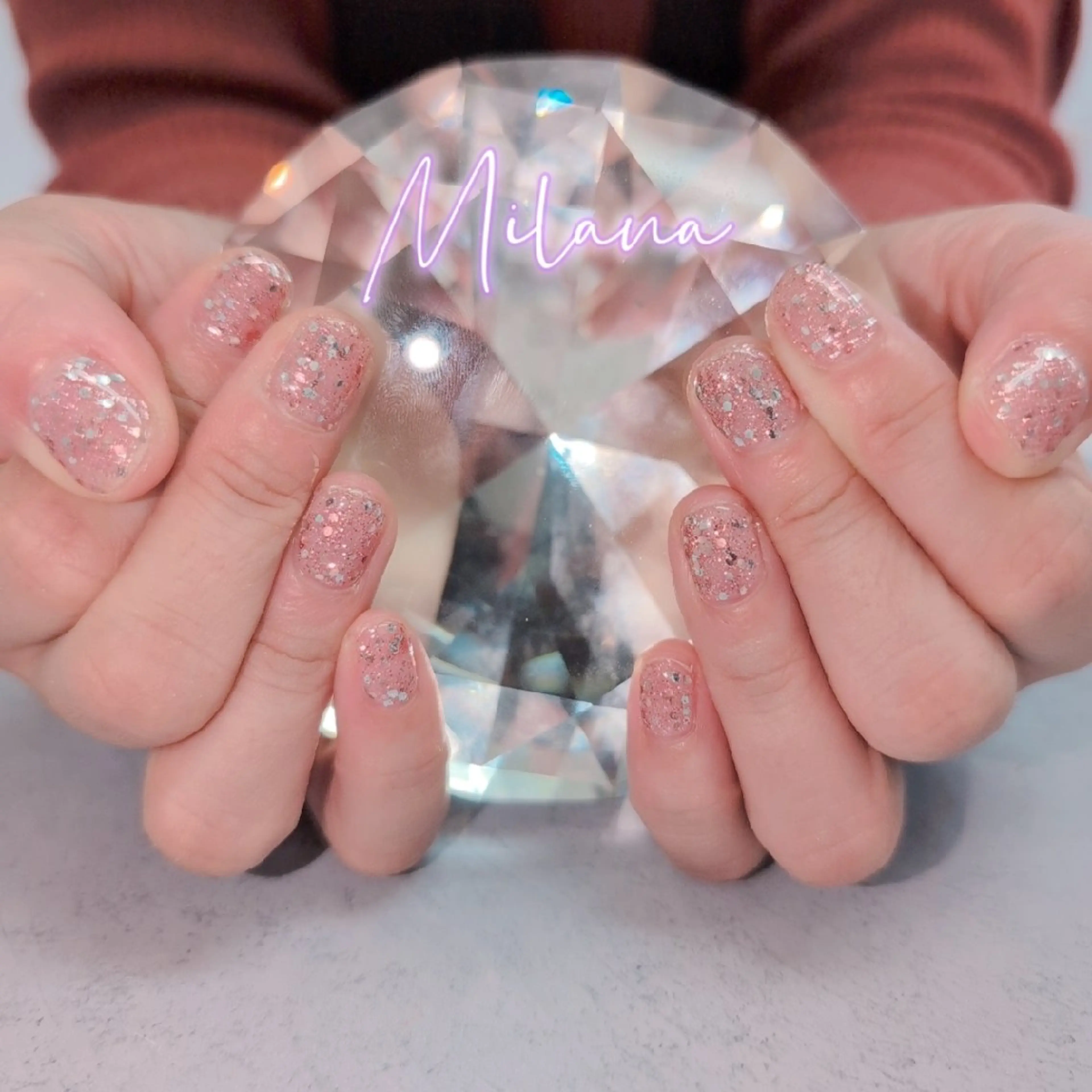 ネイル ワンカラーネイル ハンドネイル Milana 川瀬のネイルデザイン