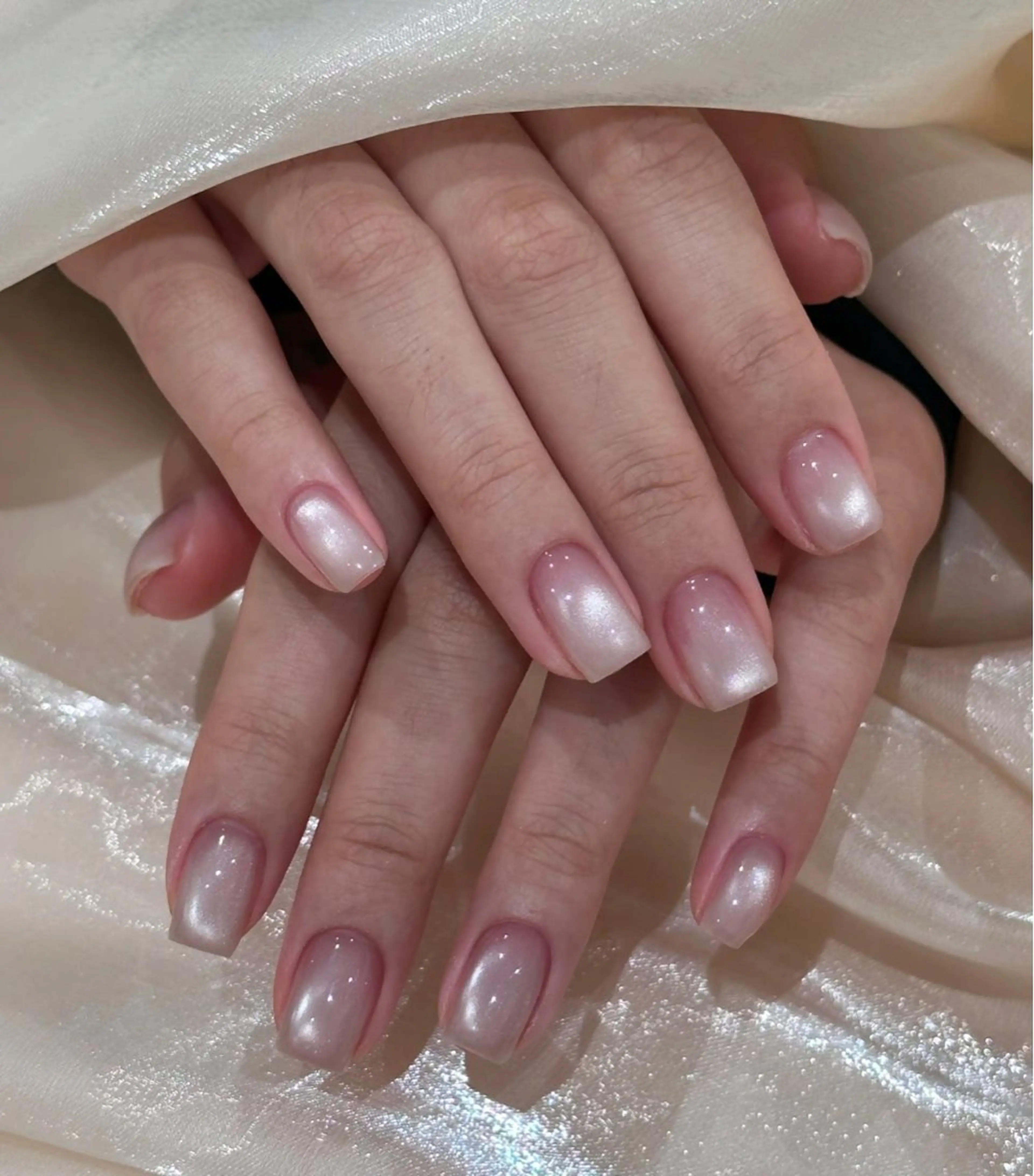 🩵マグネットネイルorフラッシュネイル・パーツ2個付き✨(ジェルオフ無料)の写真