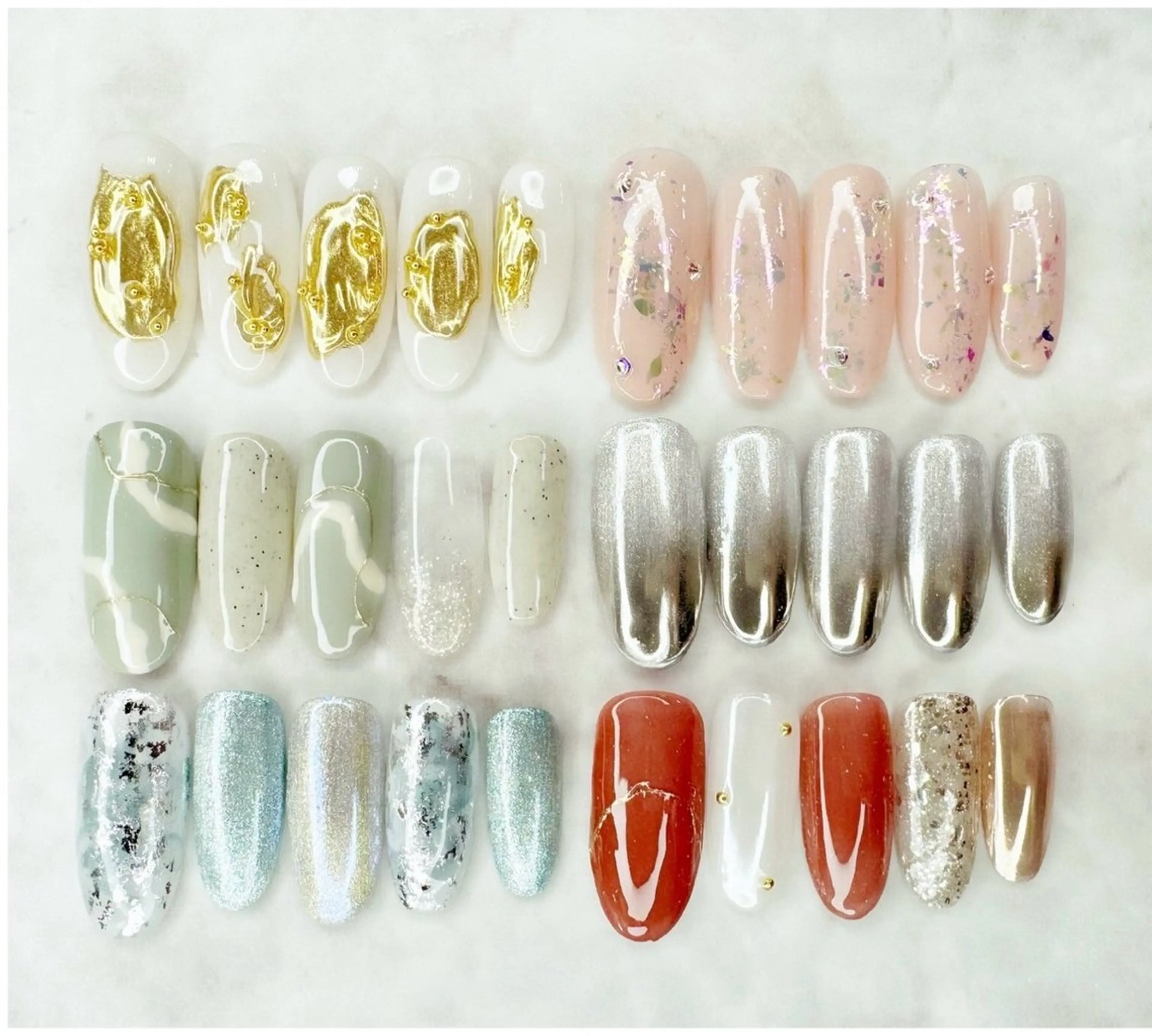 ネイル ハンドネイル 松永 稚奈のネイルデザイン