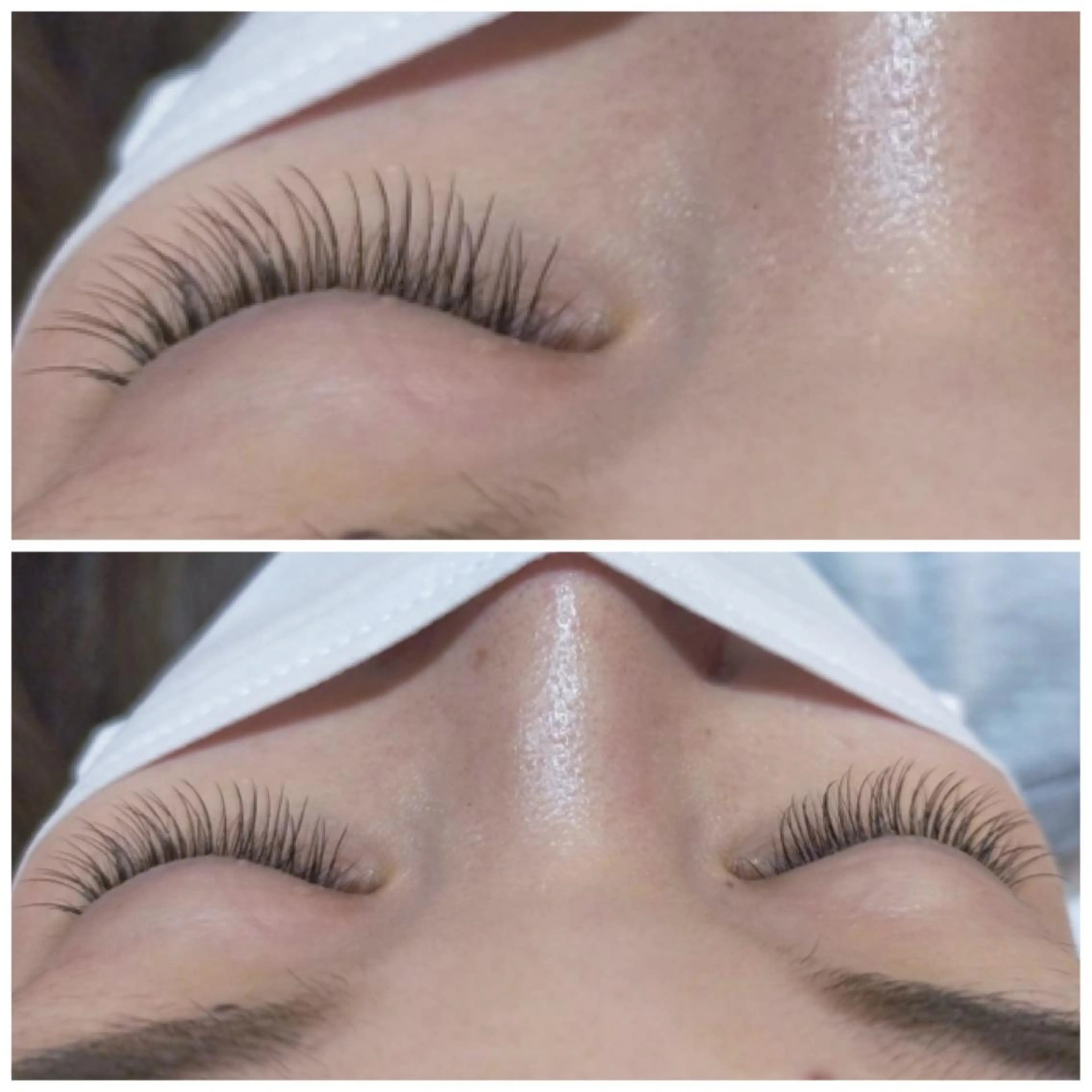 マツエク・マツパ カラーマツエク フラットラッシュ 韓国風マツエク ナチュラル パリジェンヌラッシュリフト オーダーメイドまつげ ＆まゆげ.RIKAのマツエク・マツパデザイン