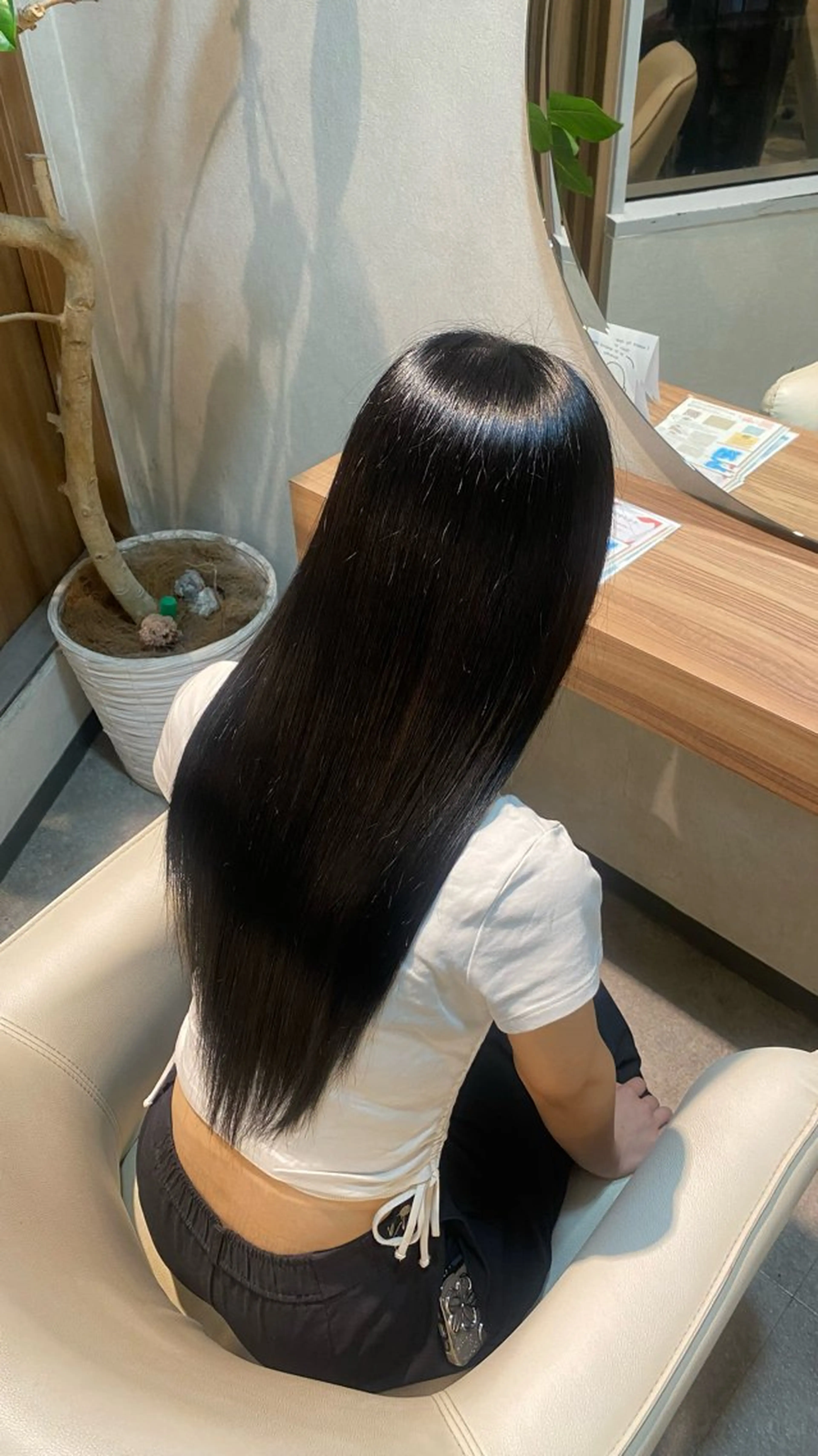 ロング パーマ 【新宿】🦝モード スタイル/夏鈴🦝のヘアスタイル