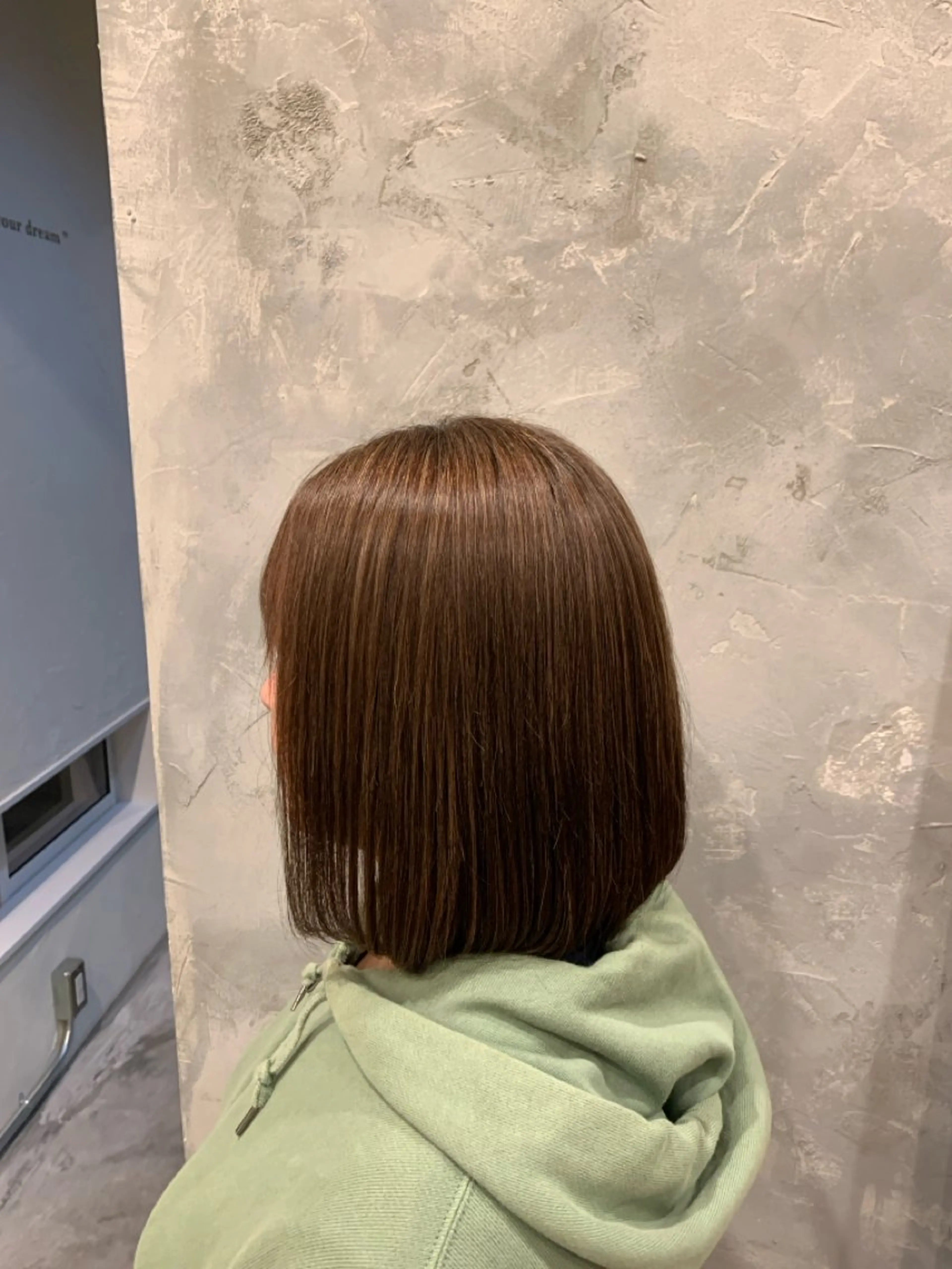 ミディアム 縮毛矯正 BLUCK所属・優衣 /山形/ BLUCK hairのヘアスタイル