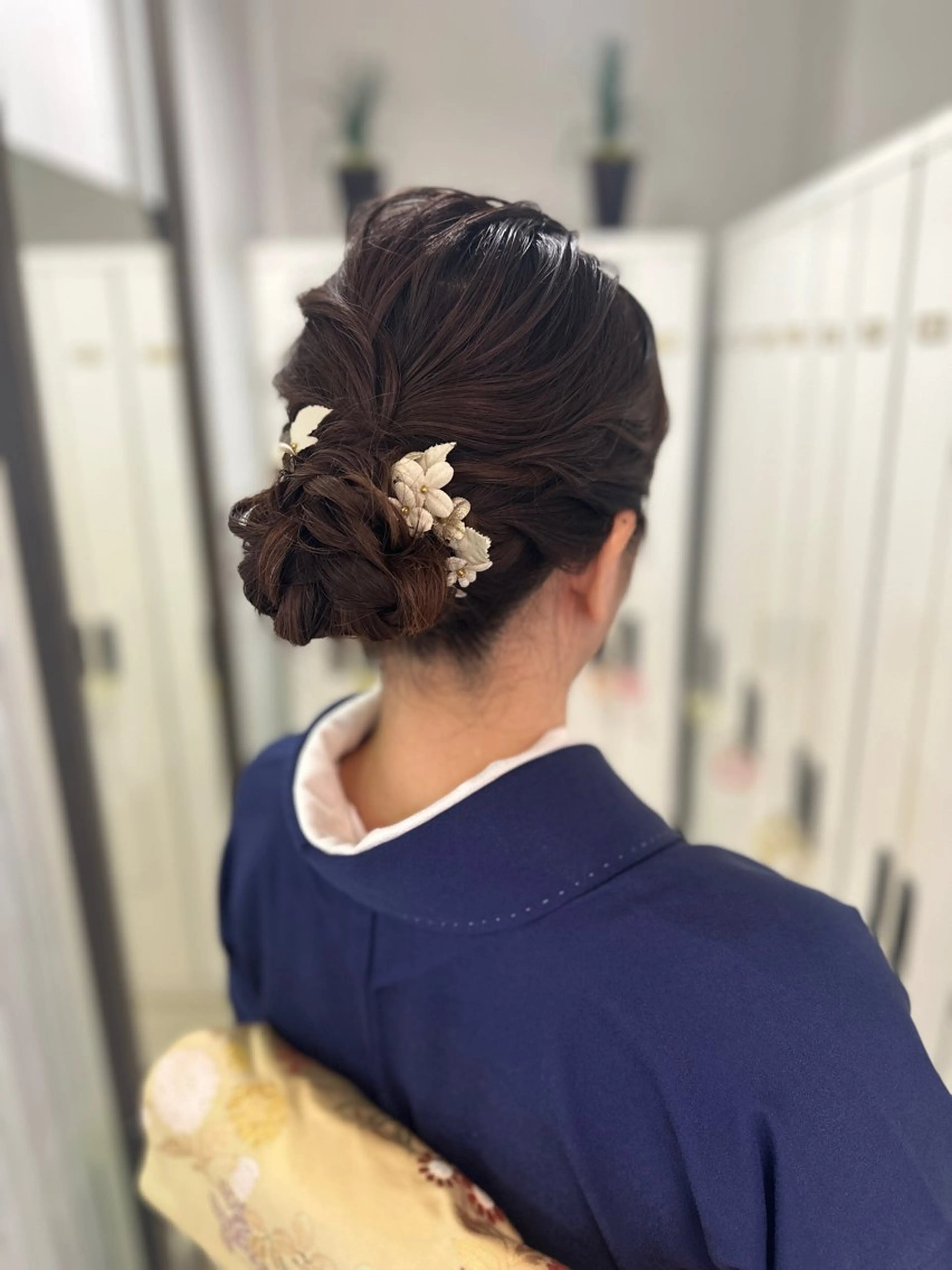 ミディアム 茅ヶ崎駅すぐ 艶髪カラー💓💓のヘアスタイル