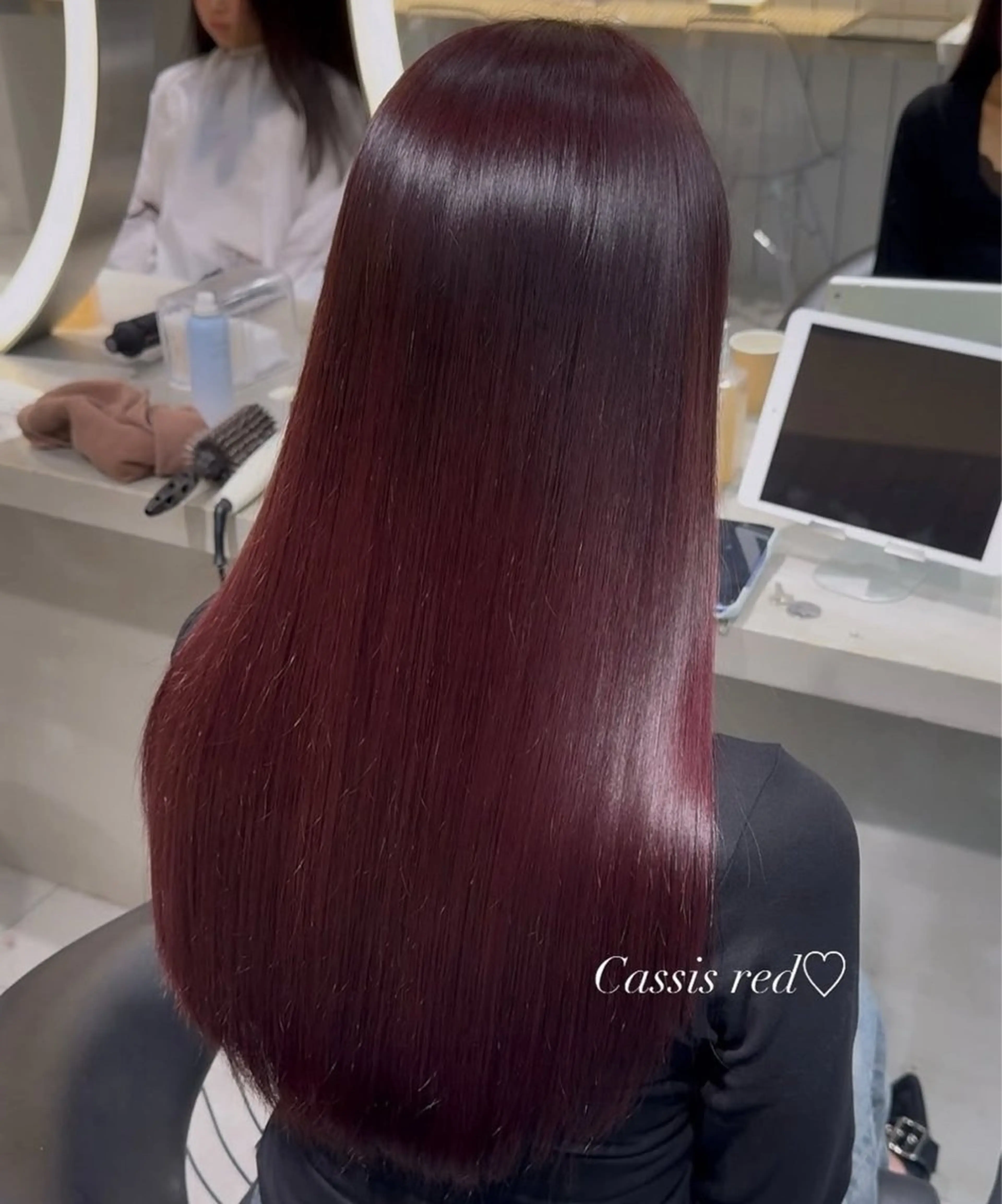 ロング カラー 透明感カラー/ Yuna♡のヘアスタイル