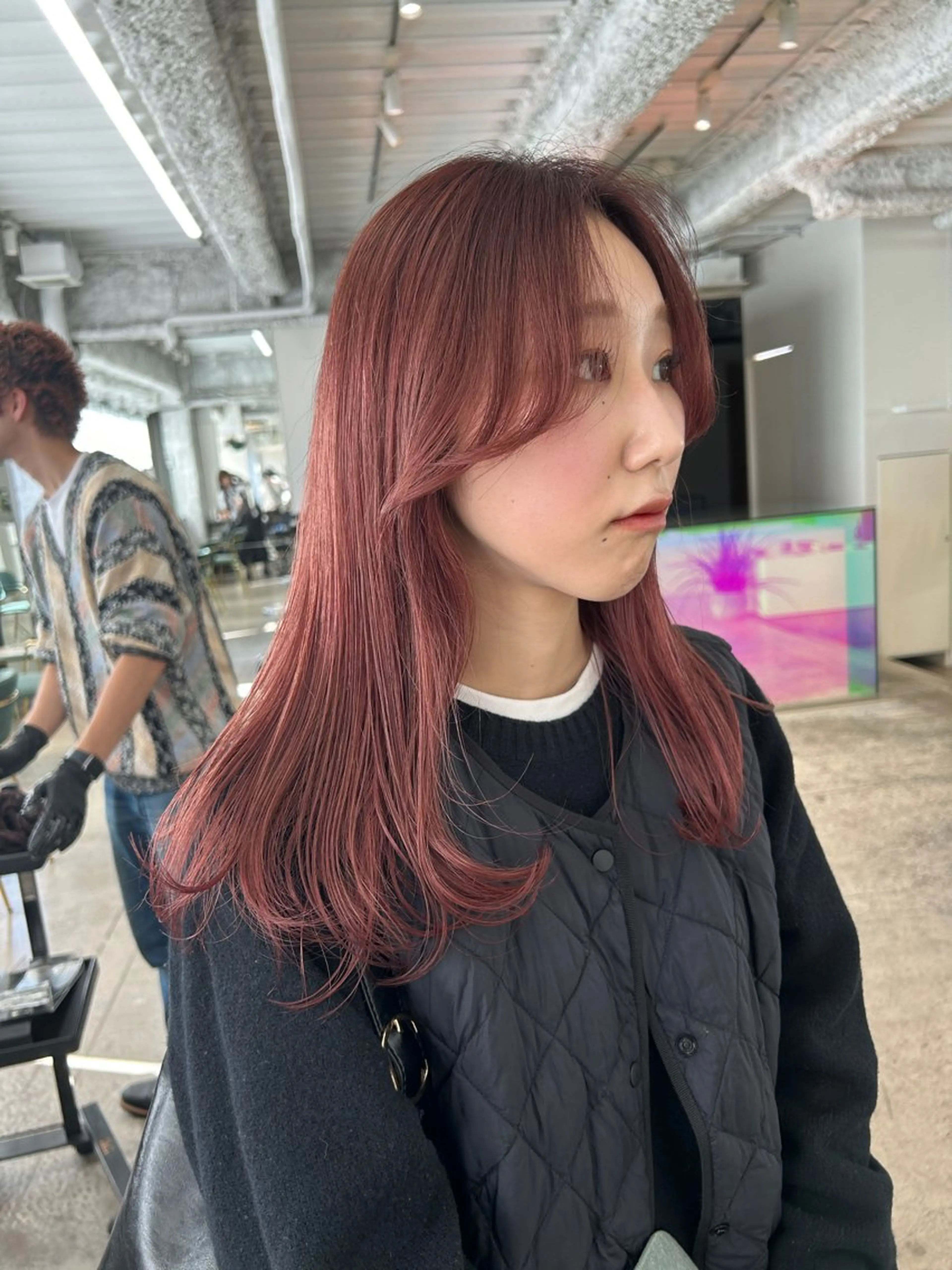 セミロング カラー ヘアカラー STAN WOOD所属・似合わせcut 🔥yutakaのヘアスタイル