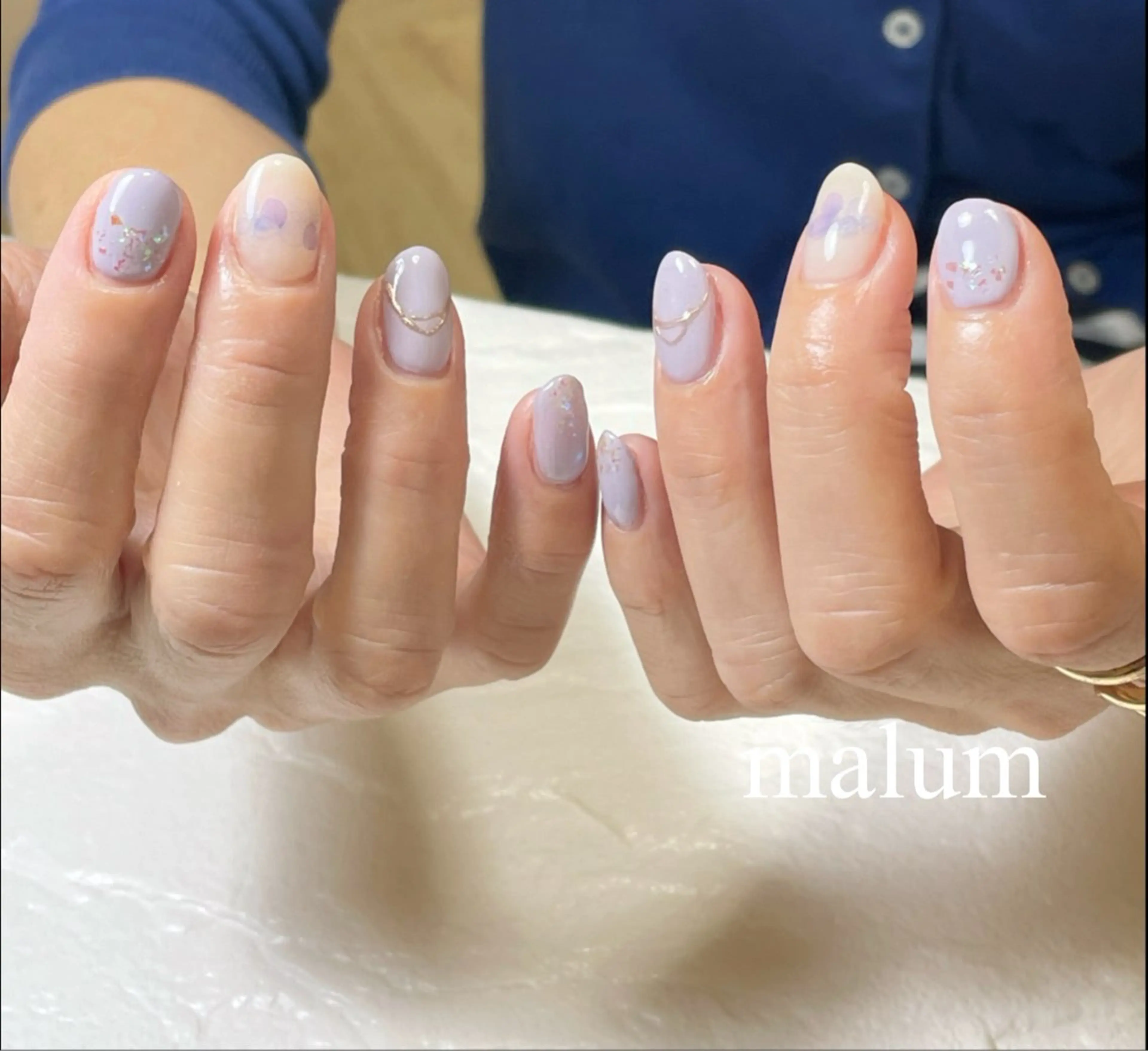 ネイル ハンドネイル malum nailのネイルデザイン