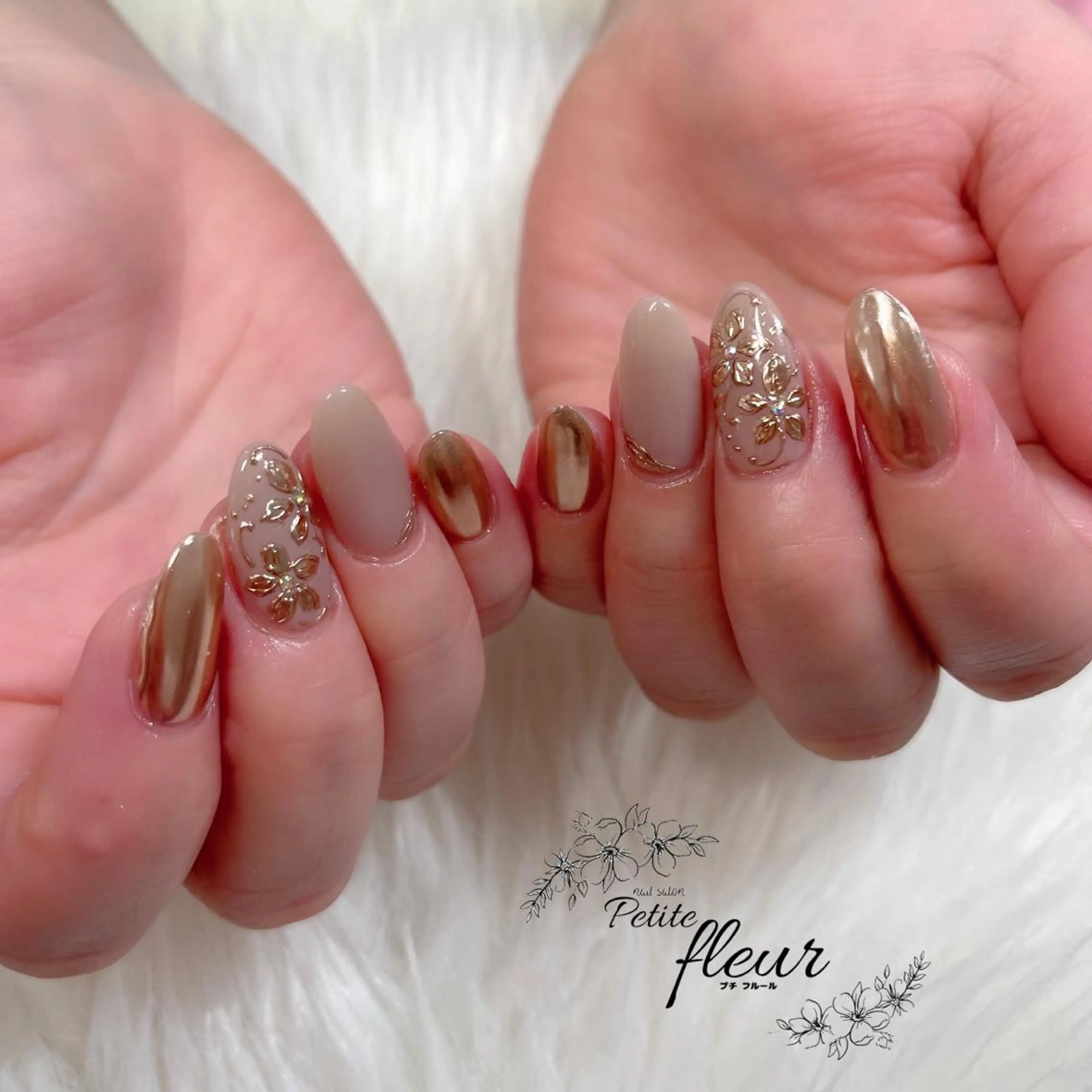 ネイル ❁⃘*。Petite fleur❁⃘*りさのネイルデザイン