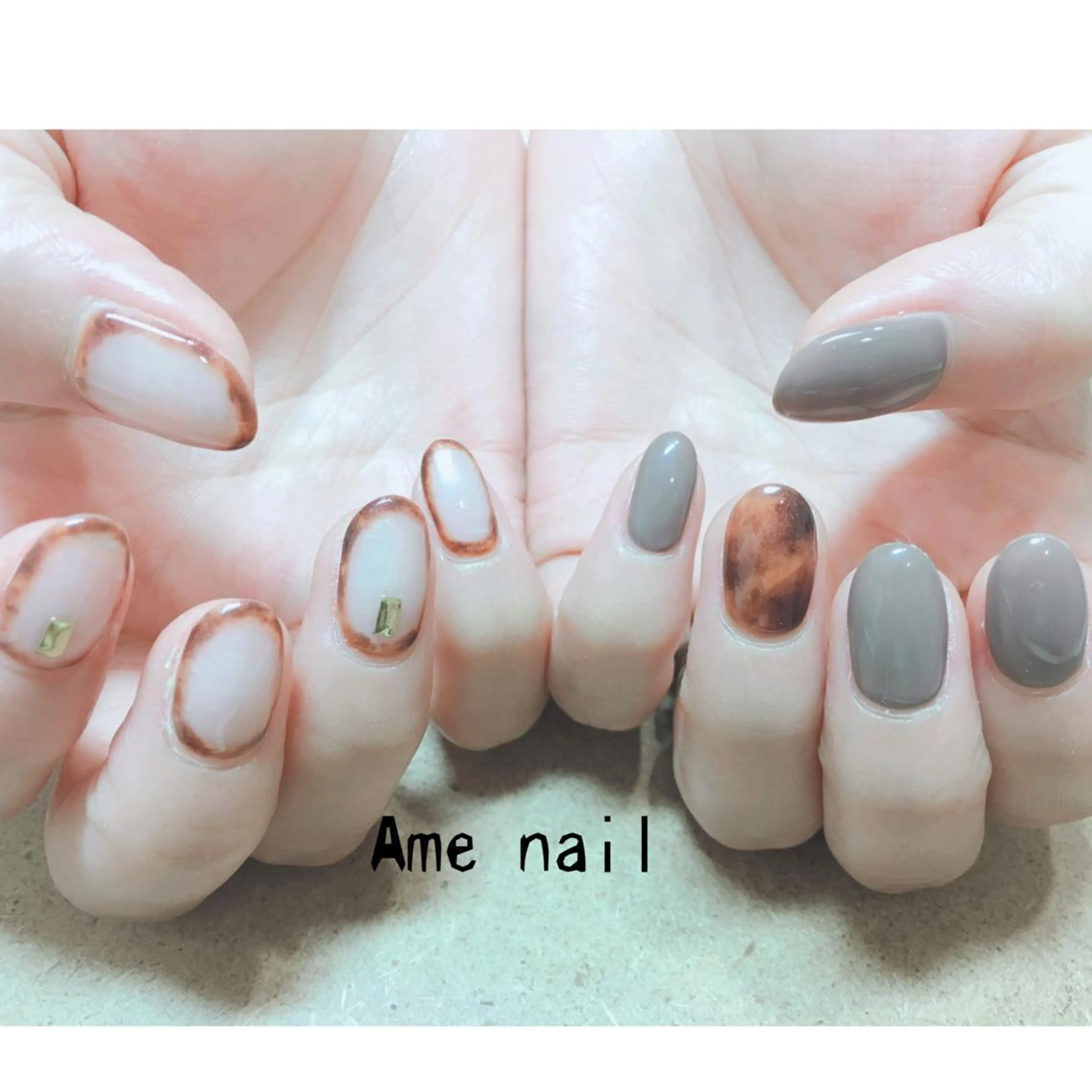 ネイル ハンドネイル Ame nail所属・中村 未来のネイルデザイン