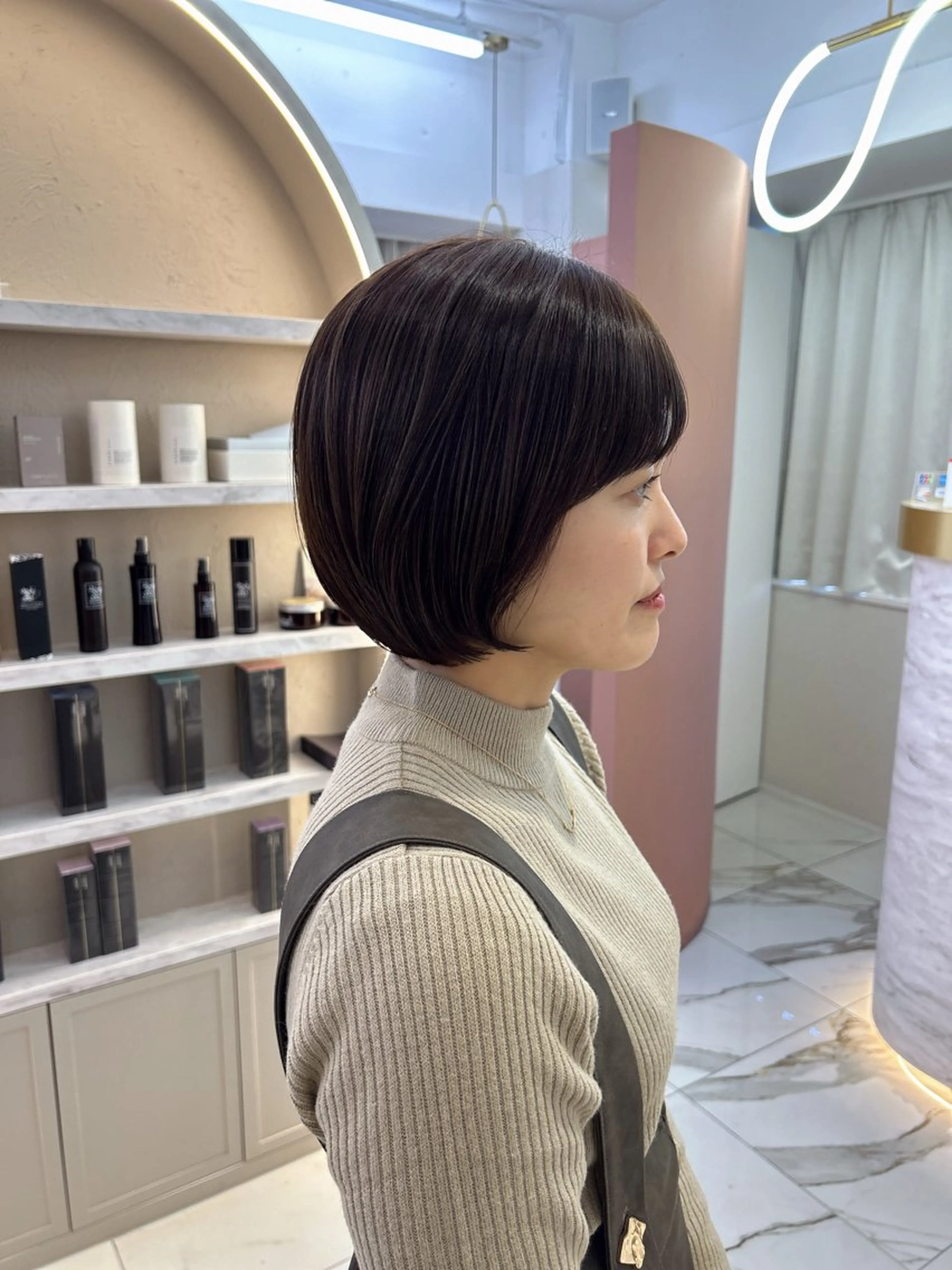 ショート カラー 佐合 梨花 / ｅａｕ〈オー〉のヘアスタイル