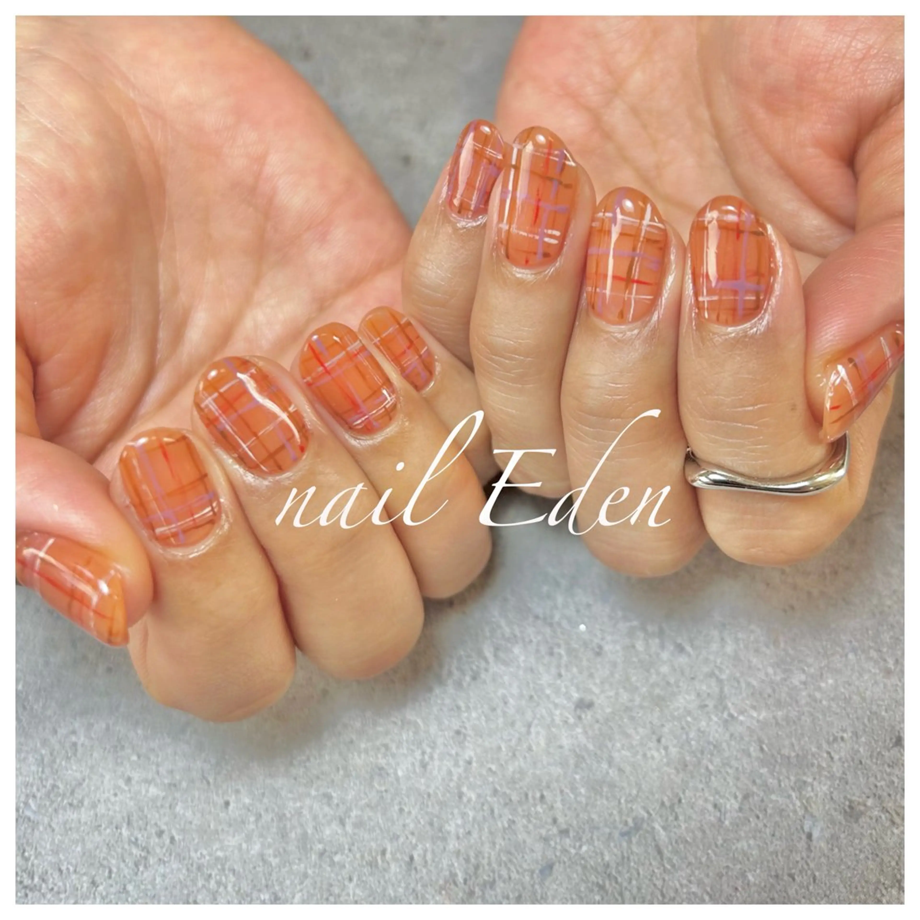 ネイル 持ち込み ハンドネイル ハンドケア Eden　private nail saron所属・Eden ♾️のネイルデザイン