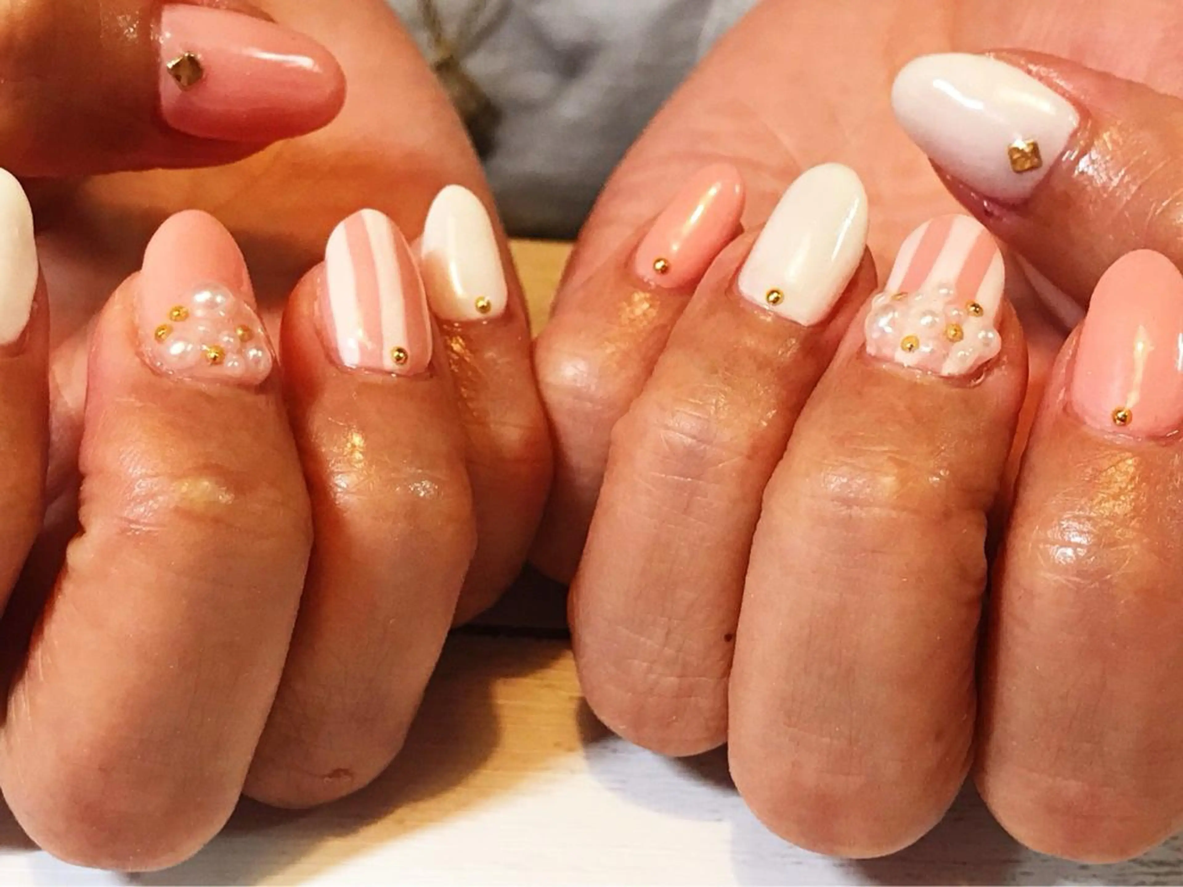 ネイル ハンドネイル フットネイル GéRanium Harukaのネイルデザイン