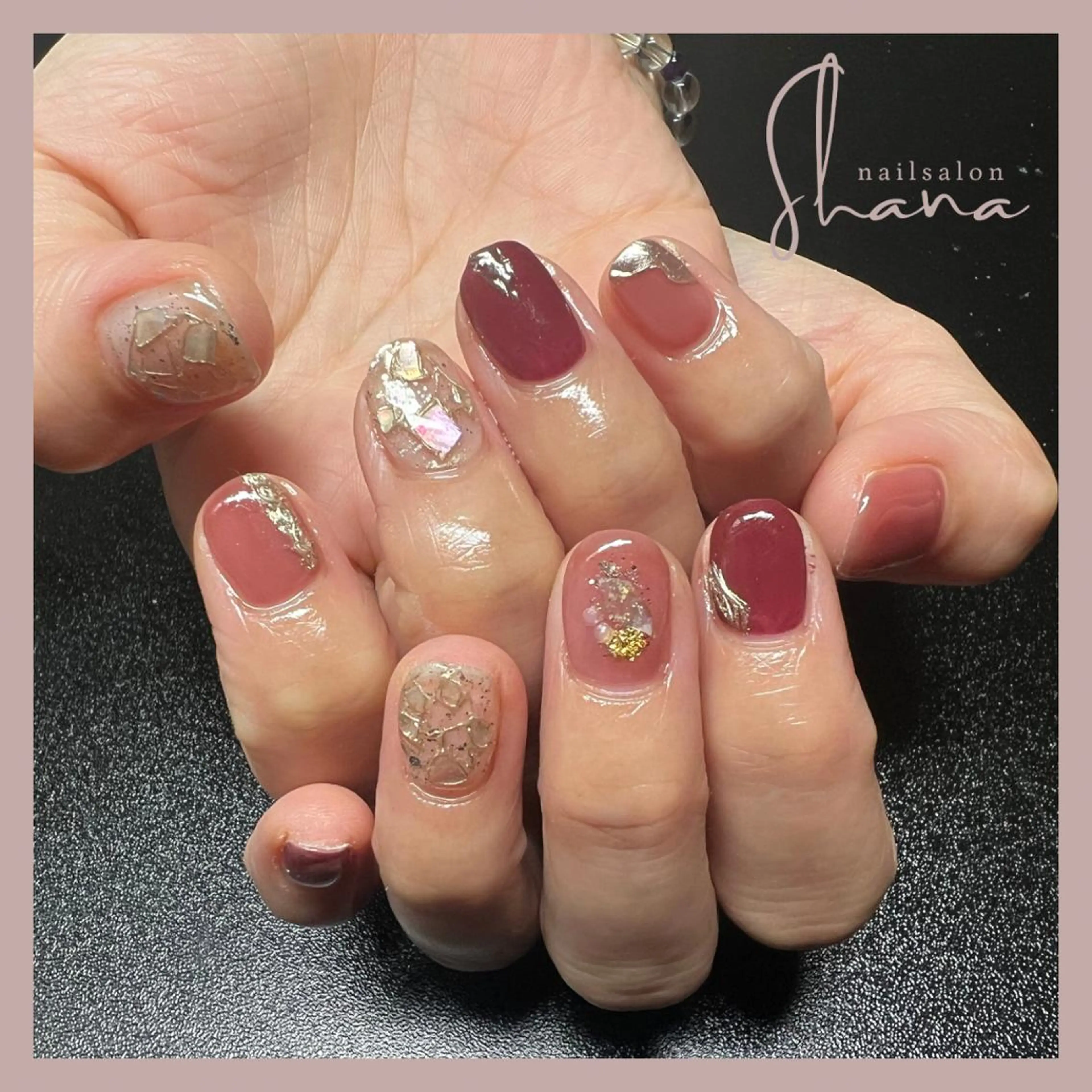 ネイル ニュアンスネイル ワンカラーネイル shana ネイルのネイルデザイン