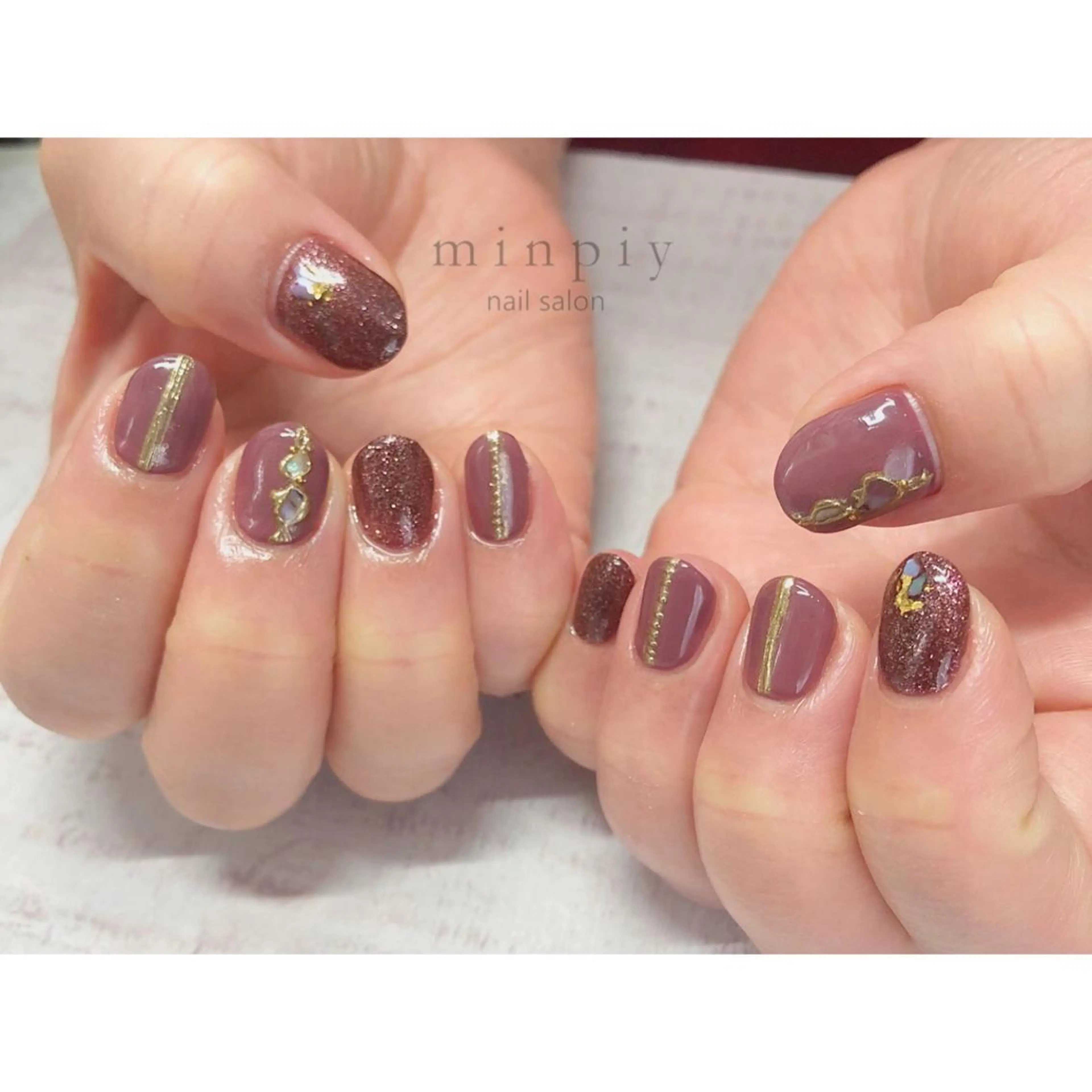 ネイル 𖡼 yumenoのネイルデザイン