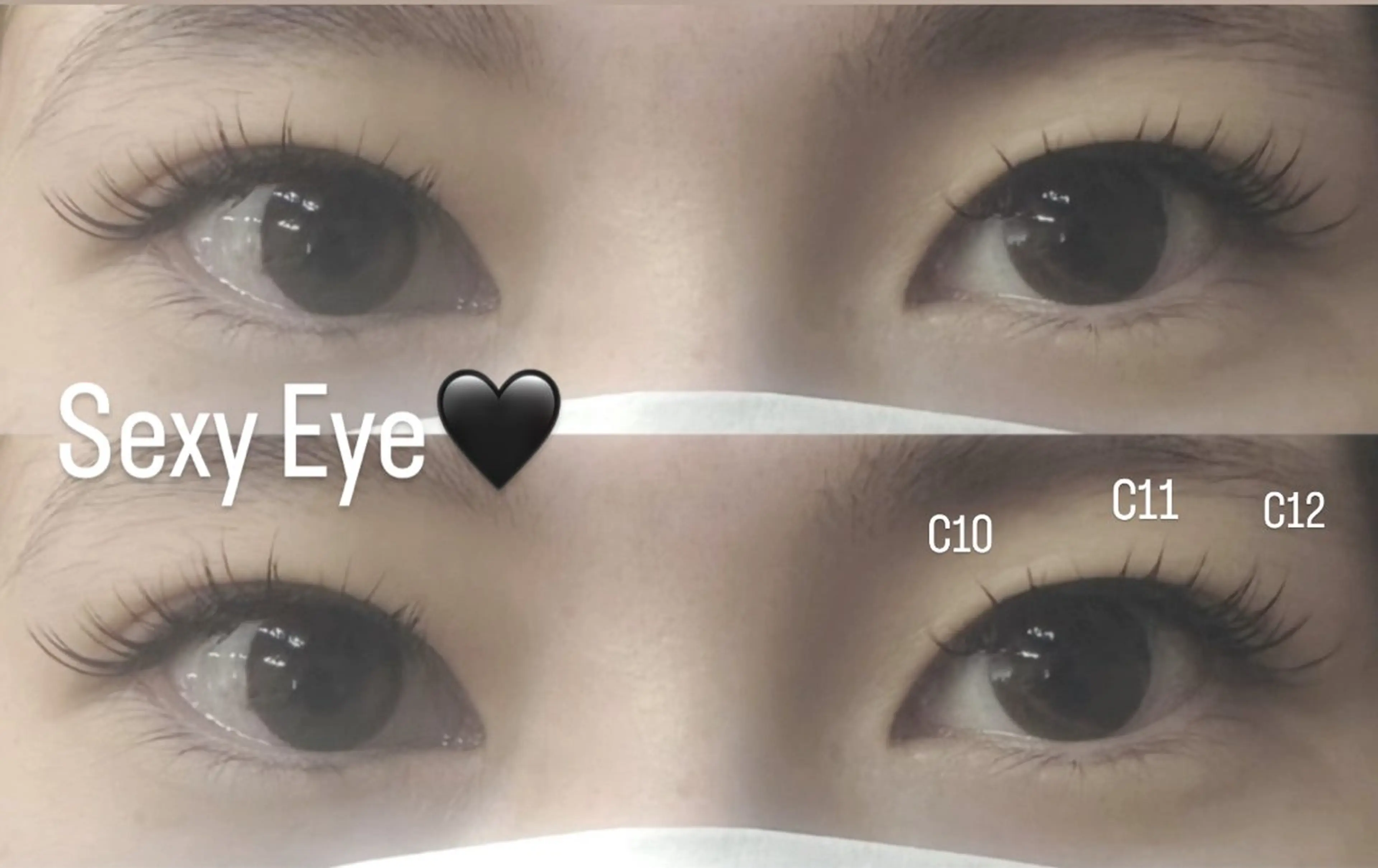 マツエク・マツパ Cカール ミンク MAQUIA泉中央店 相馬のマツエク・マツパデザイン